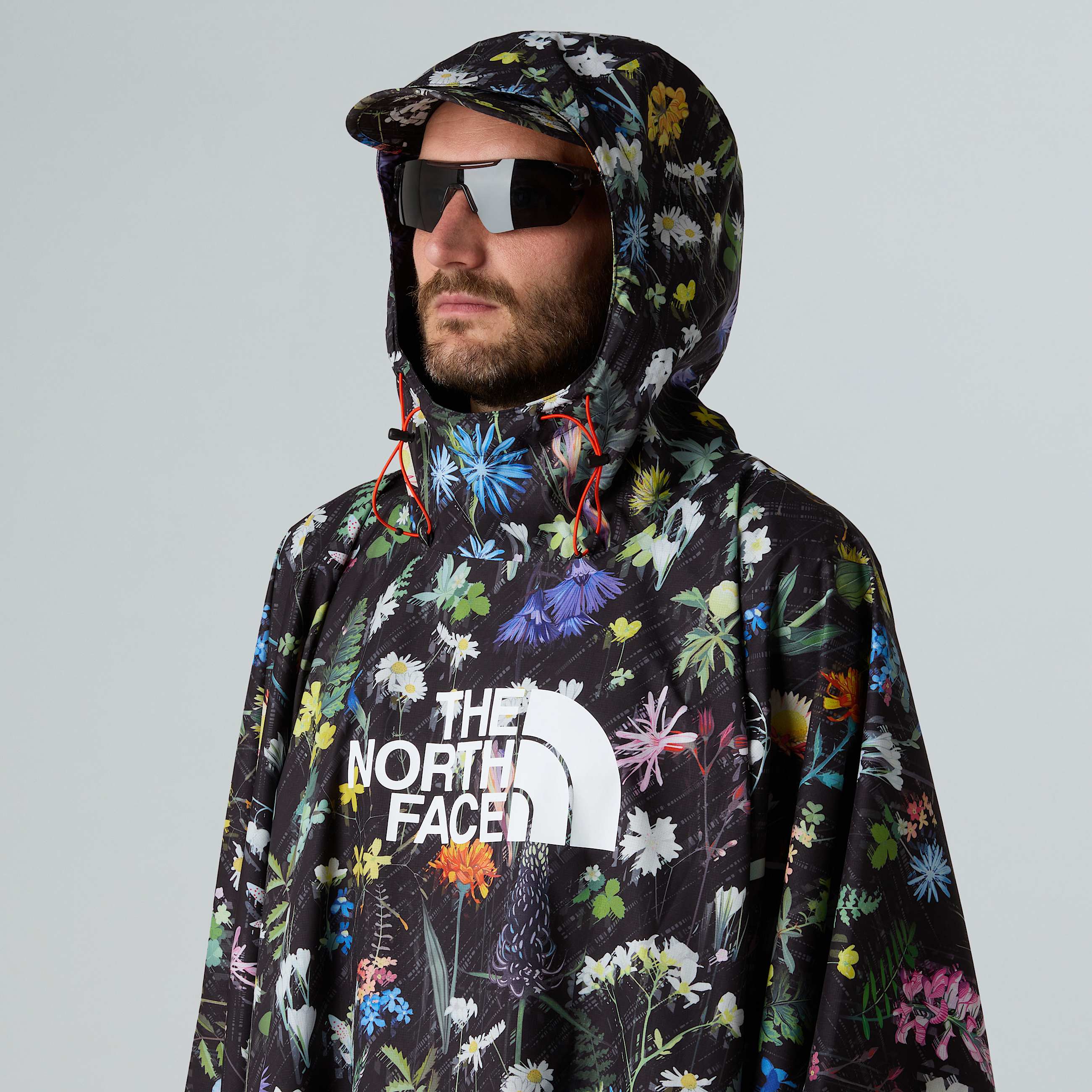 Unisex Printed Trail Run Cape TNF ALT5