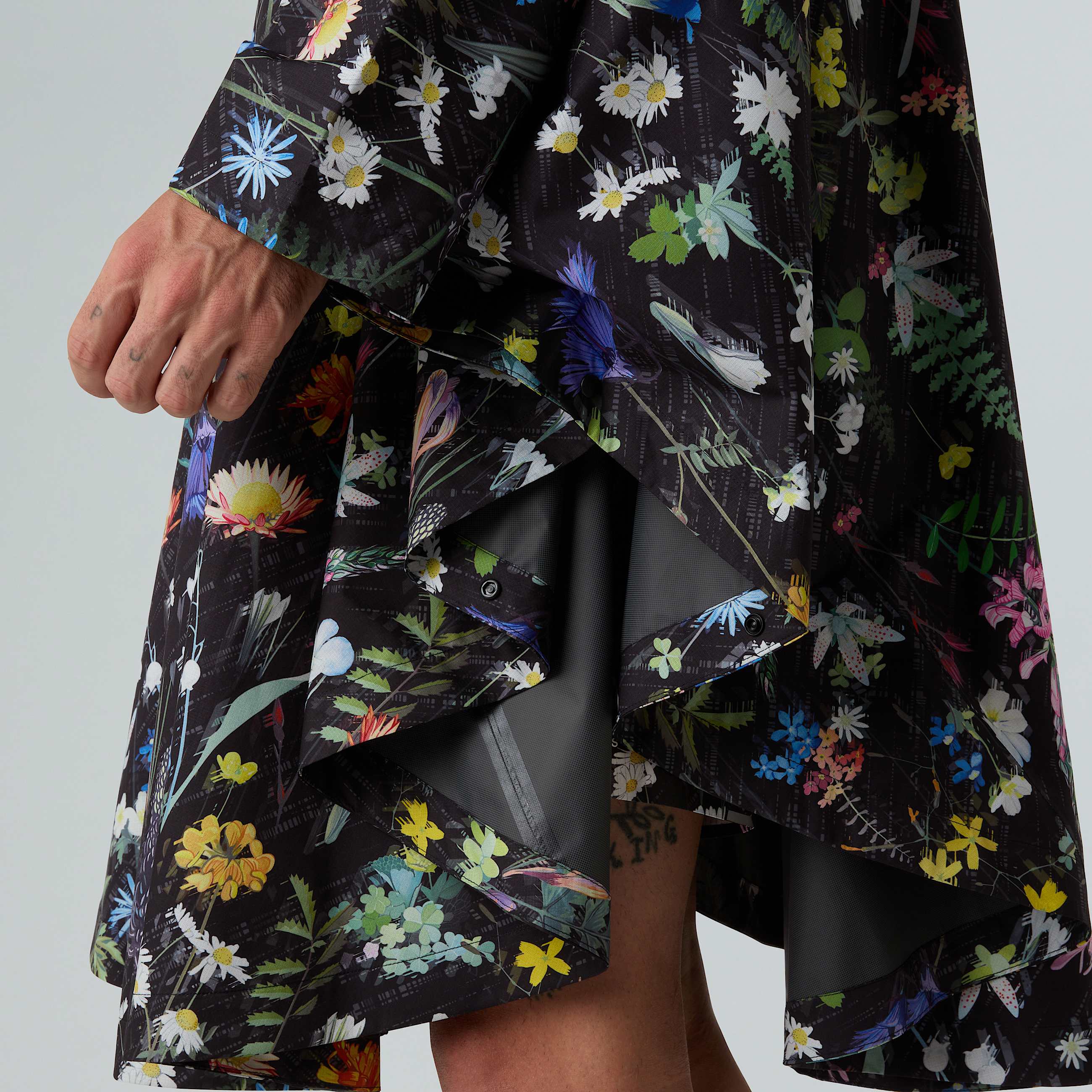 Unisex Printed Trail Run Cape TNF ALT7