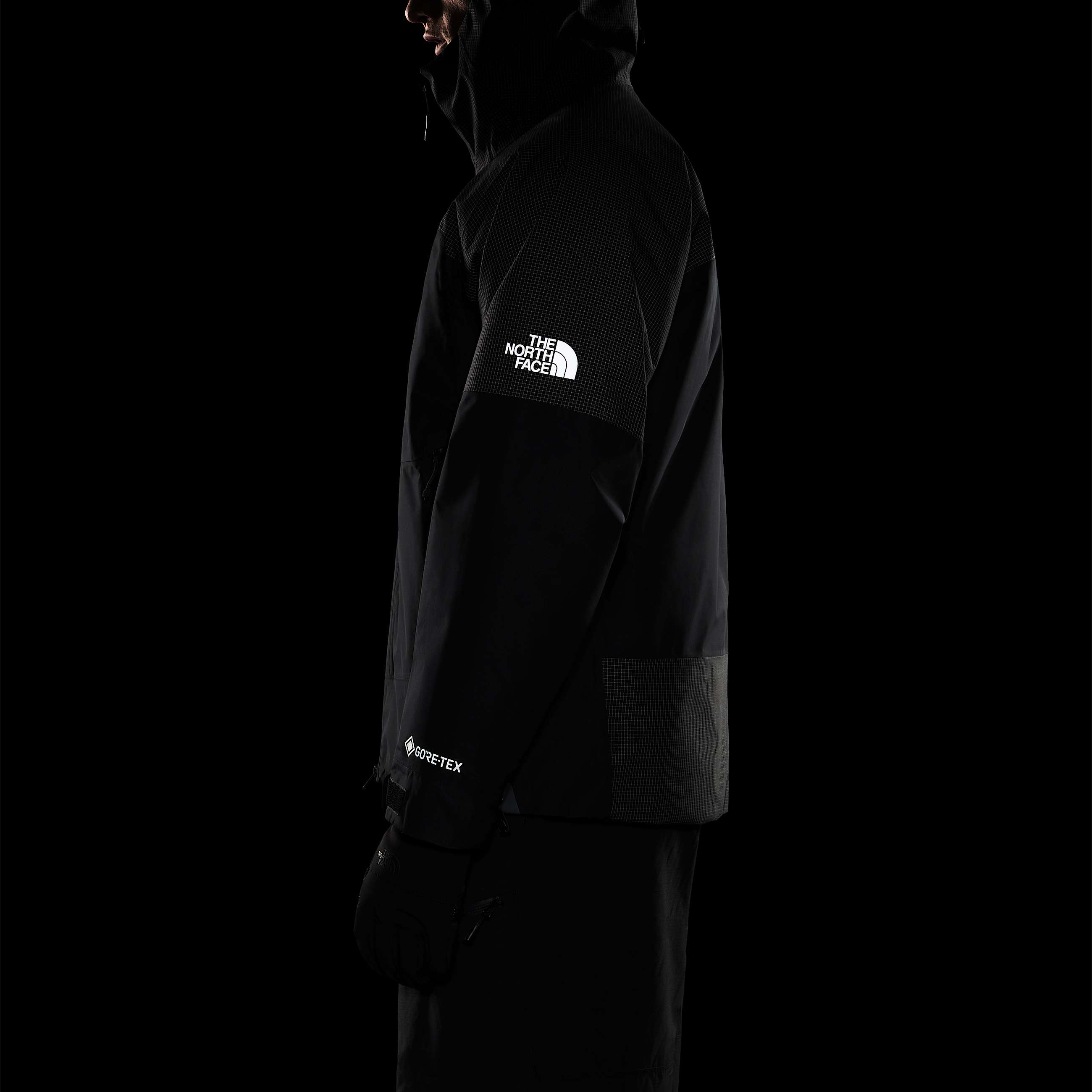 Mska ocieplana kurtka turystyczna Devils Thumb GORETEX TNF TNF Black ALT15