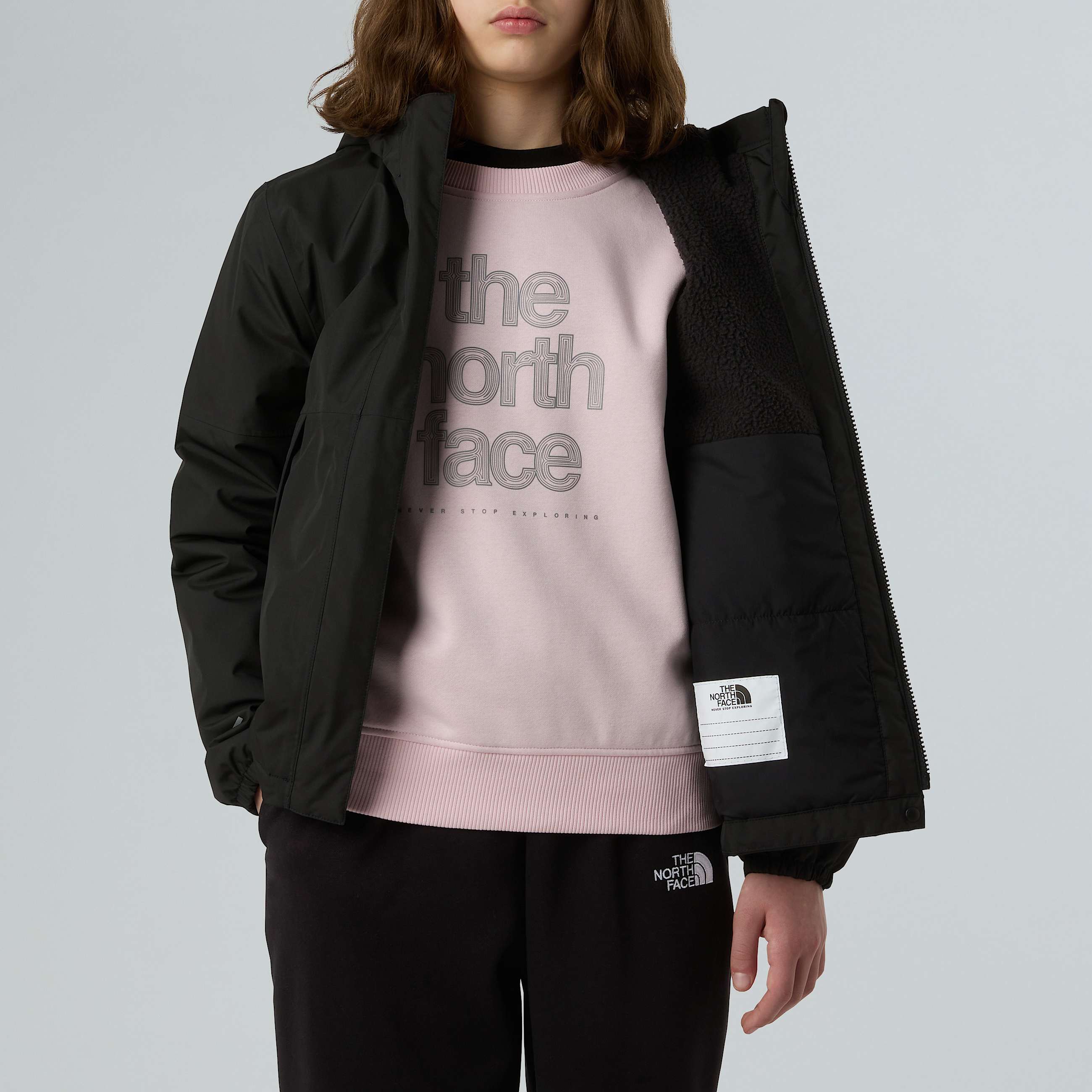 Warm Antora Rain Jacket Girl TNF ALT5