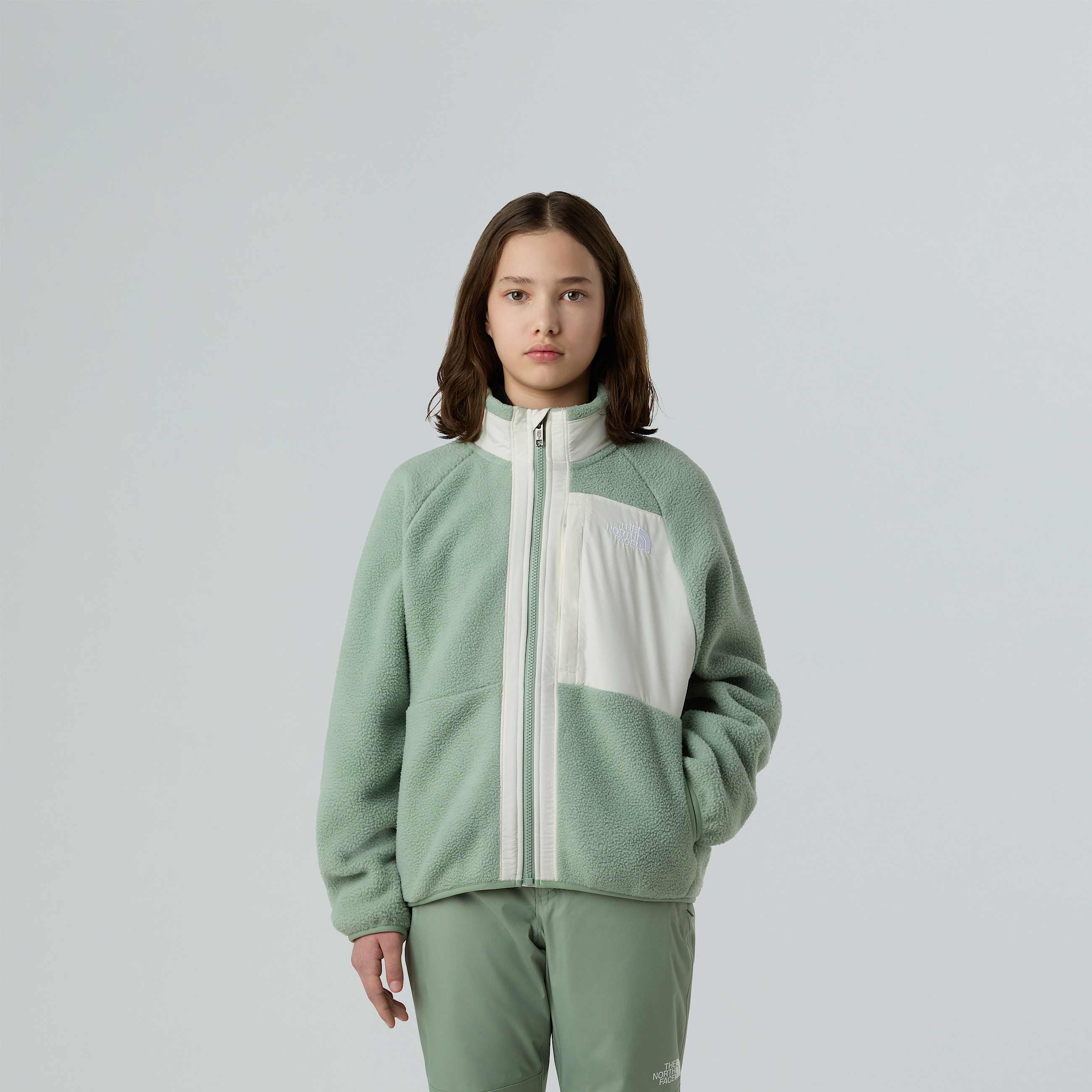 Giacca in pile con cerniera integrale Yumiori da ragazza TNF HERO