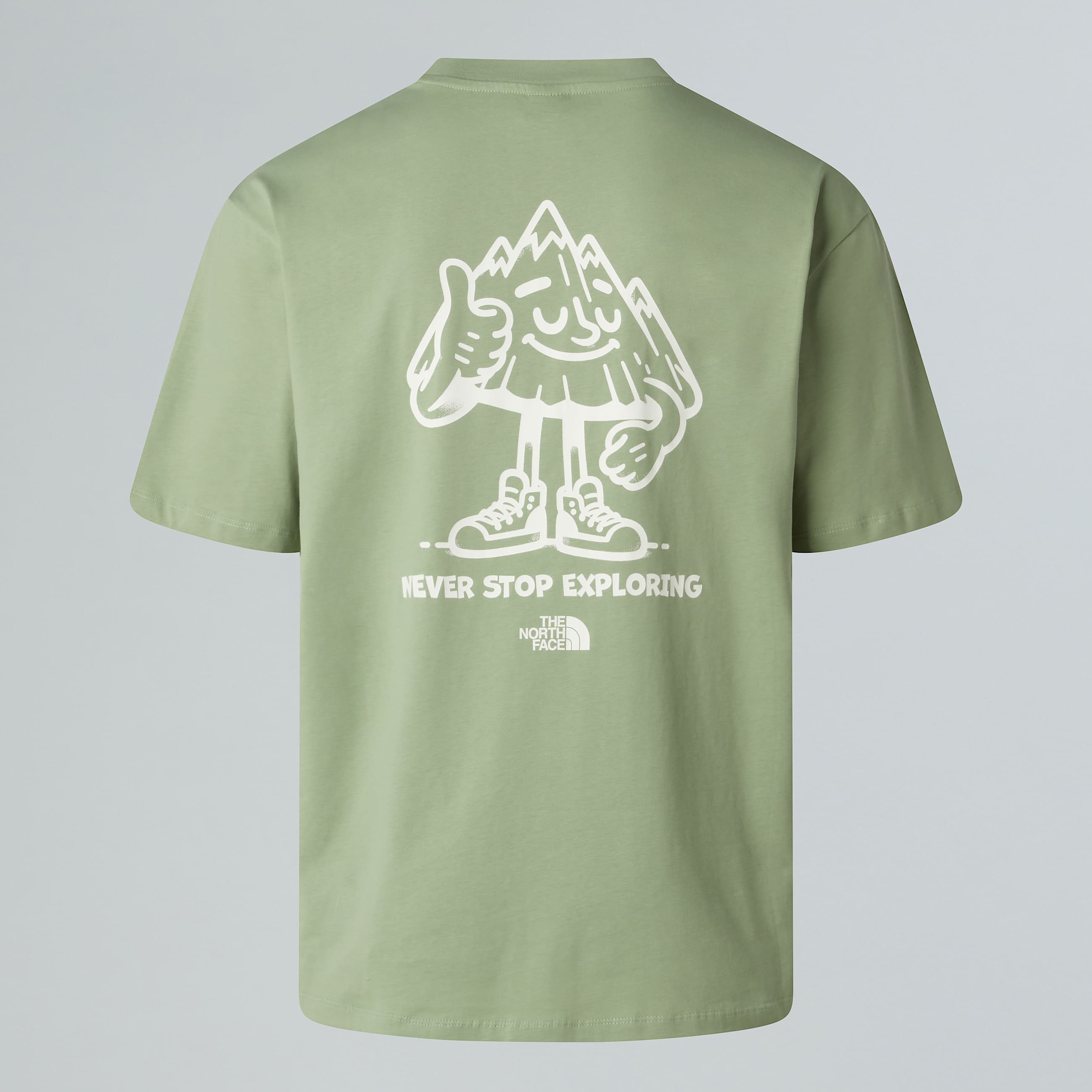 Tshirt Mountain Fun Oversized unisex TNF HERO