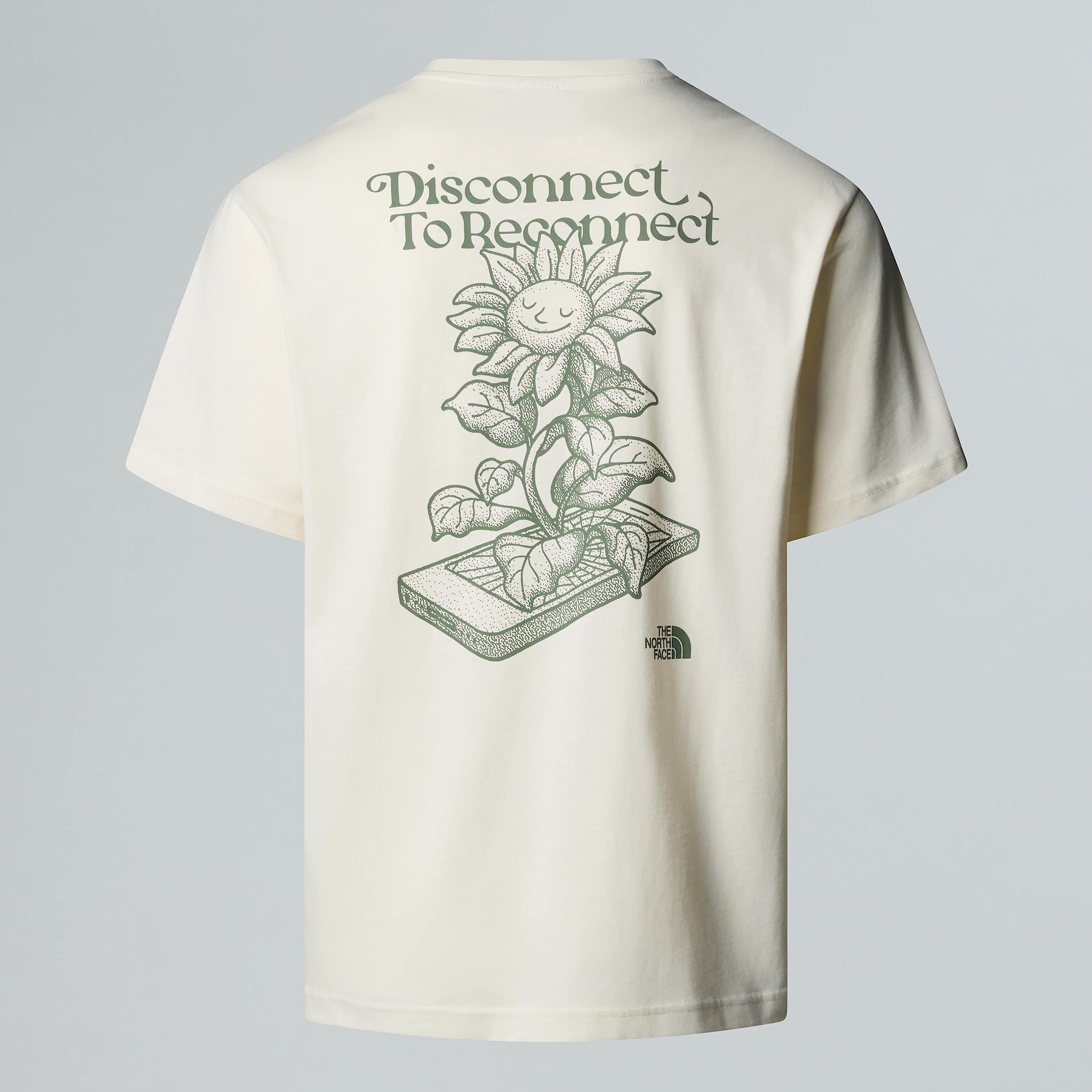 Connect relaxt geschnittenes TShirt mit Grafik in Unisex TNF HERO
