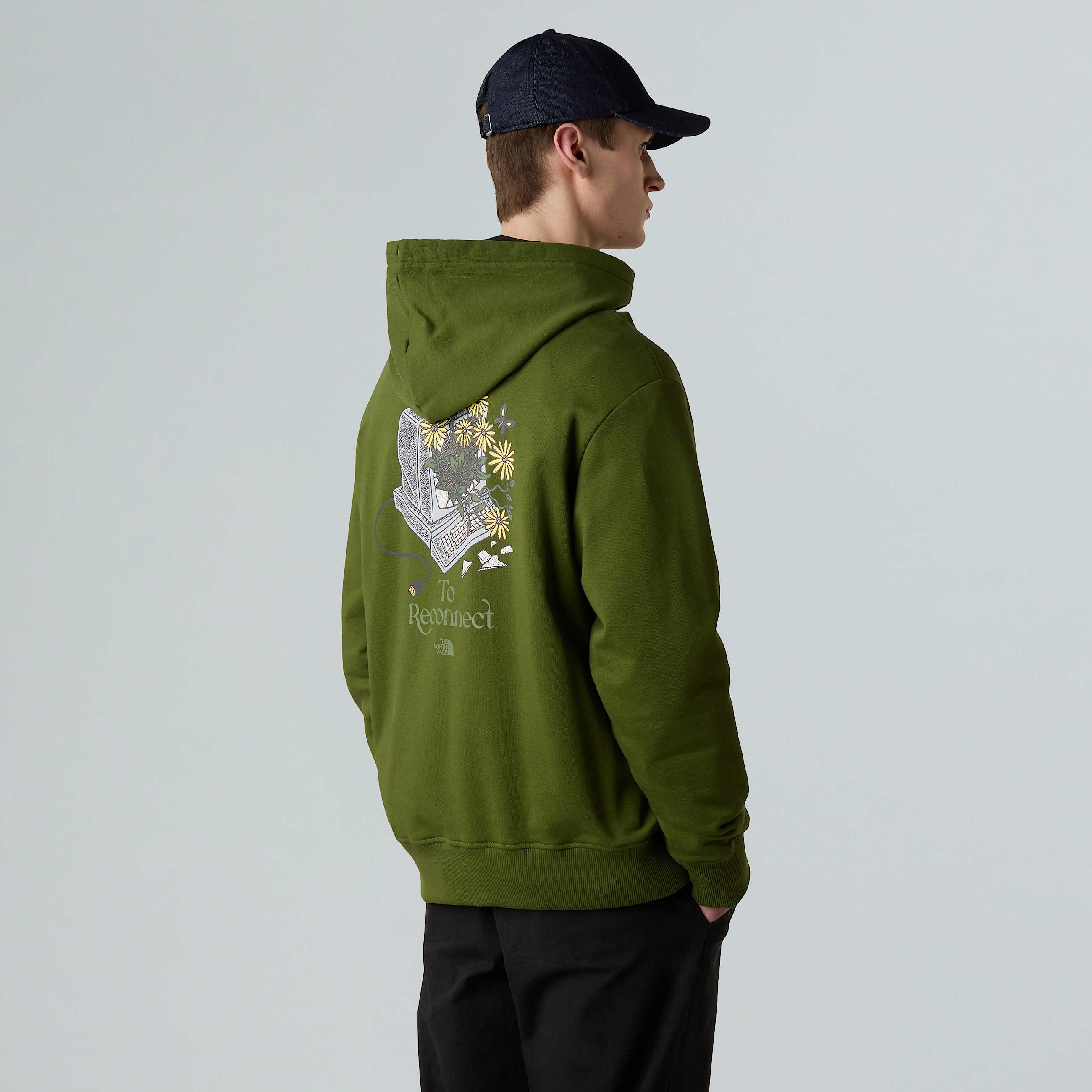 Connect Relaxed Graphic Hoodie Unisex TNF ALT2