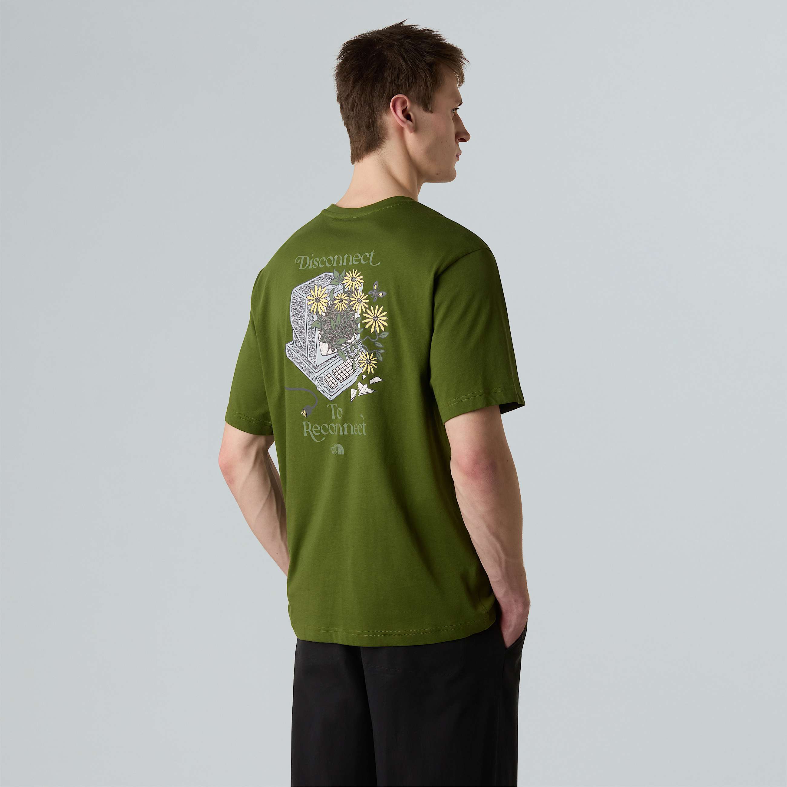 Tshirt dcontract Connect Graphic unisexe TNF ALT2