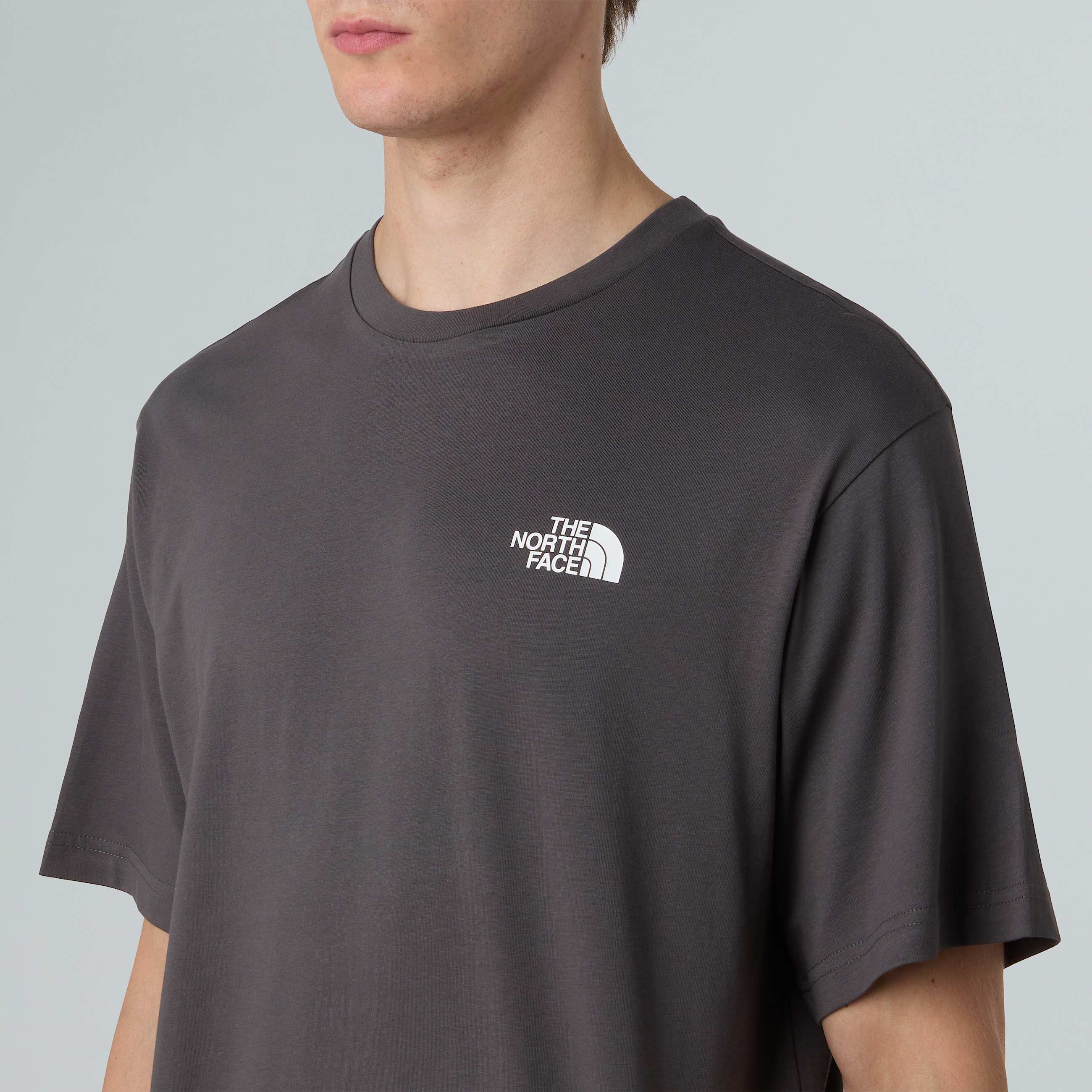 Uniseks Explore Gear RelaxedTshirt TNF Anthracite Grey ALT7