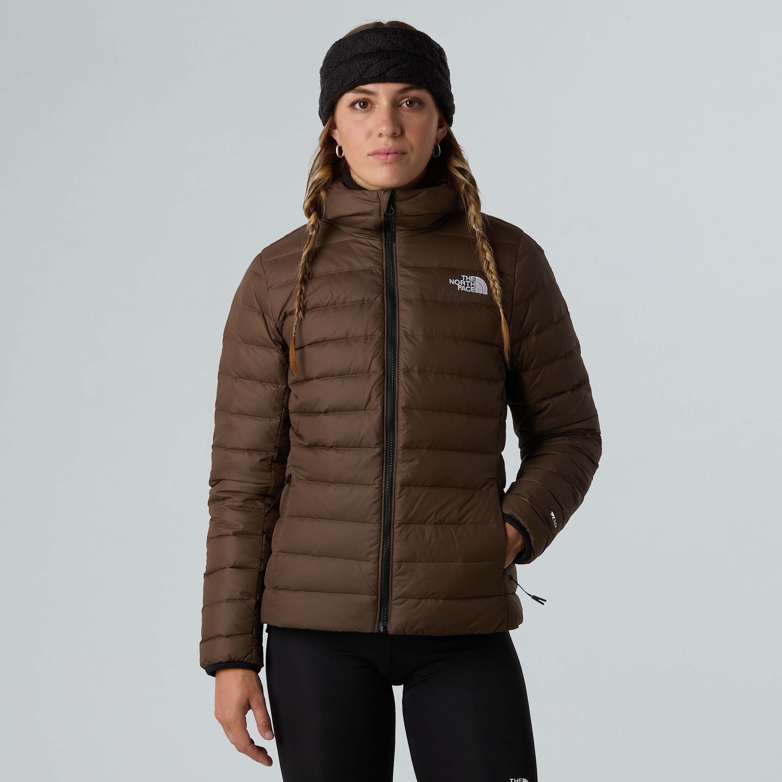 Giacca in piumino con cappuccio Classic da donna TNF HERO