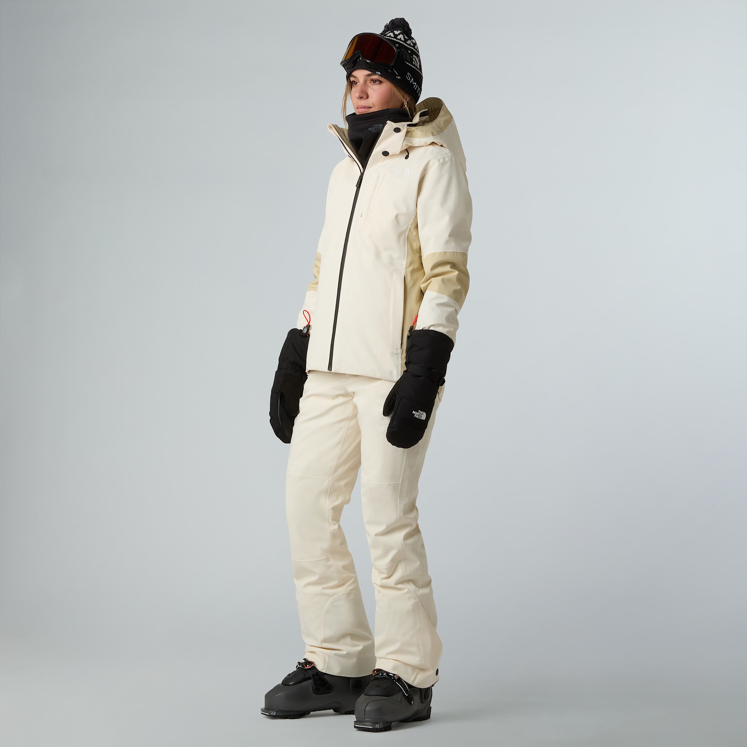 Lenado Jacke fr Damen TNF White DuneGravel ALT5