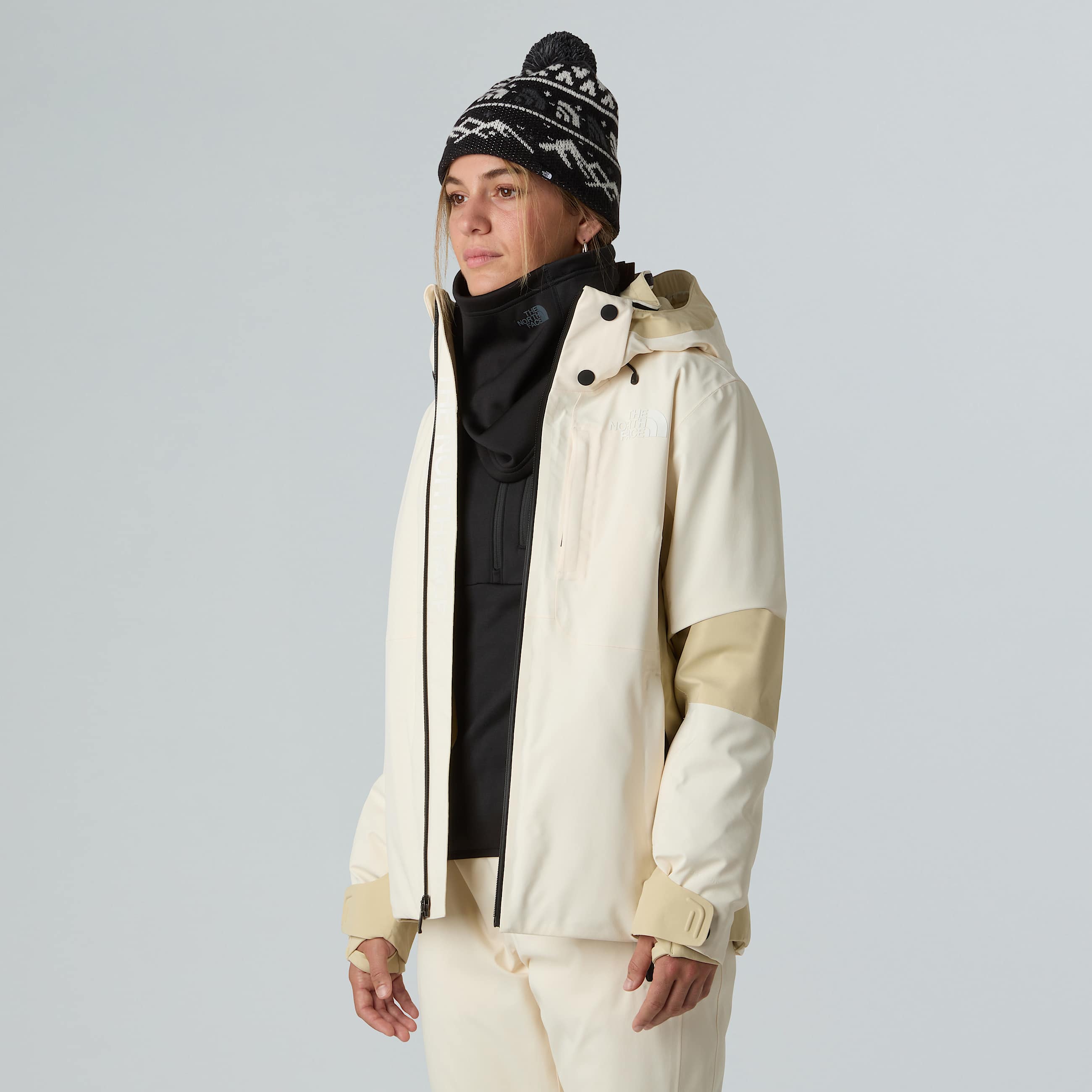 Lenado Jacke fr Damen TNF White DuneGravel ALT7