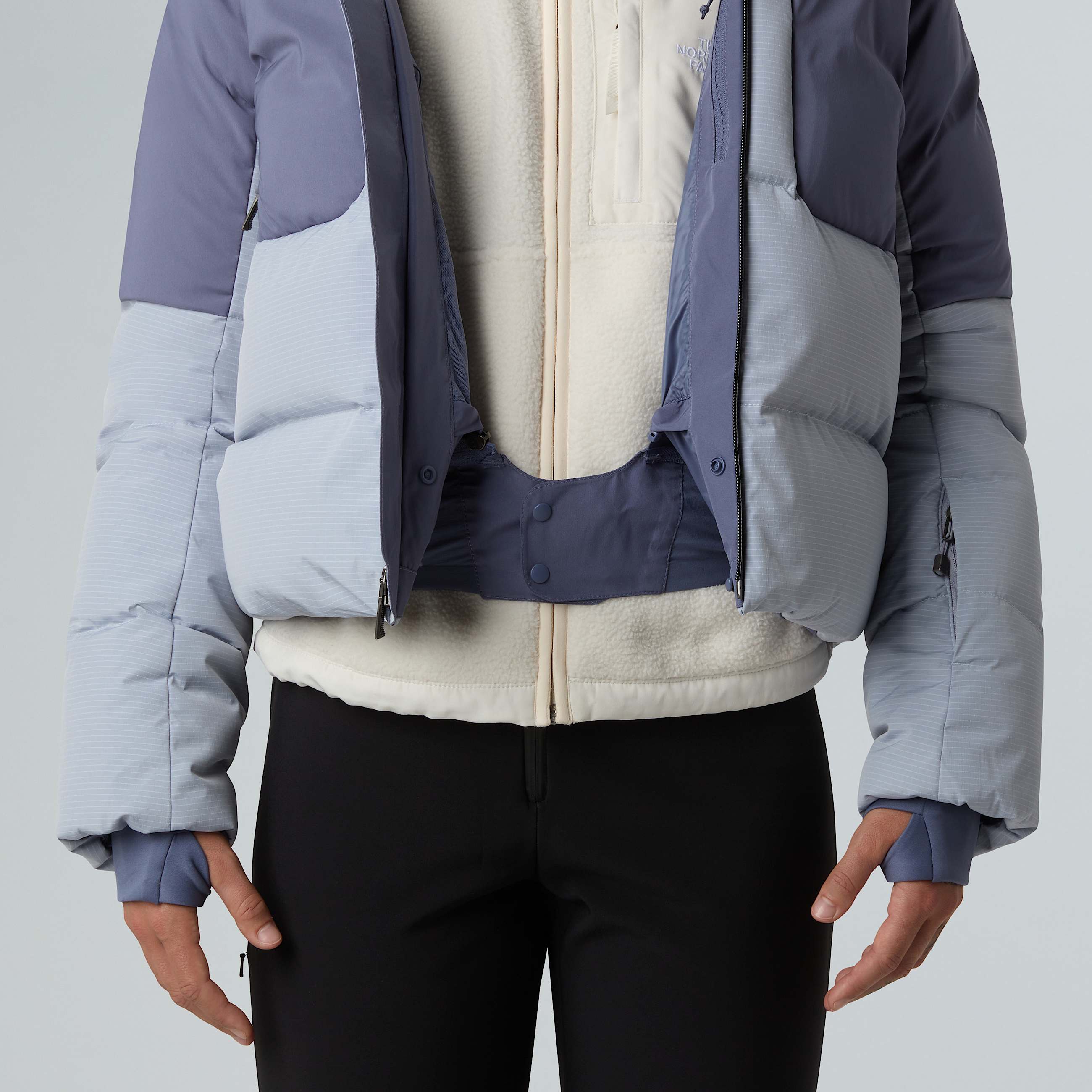 Chaqueta corta de plumn Cold Spell para mujer TNF Blue FlaxTwilight Galaxy ALT8