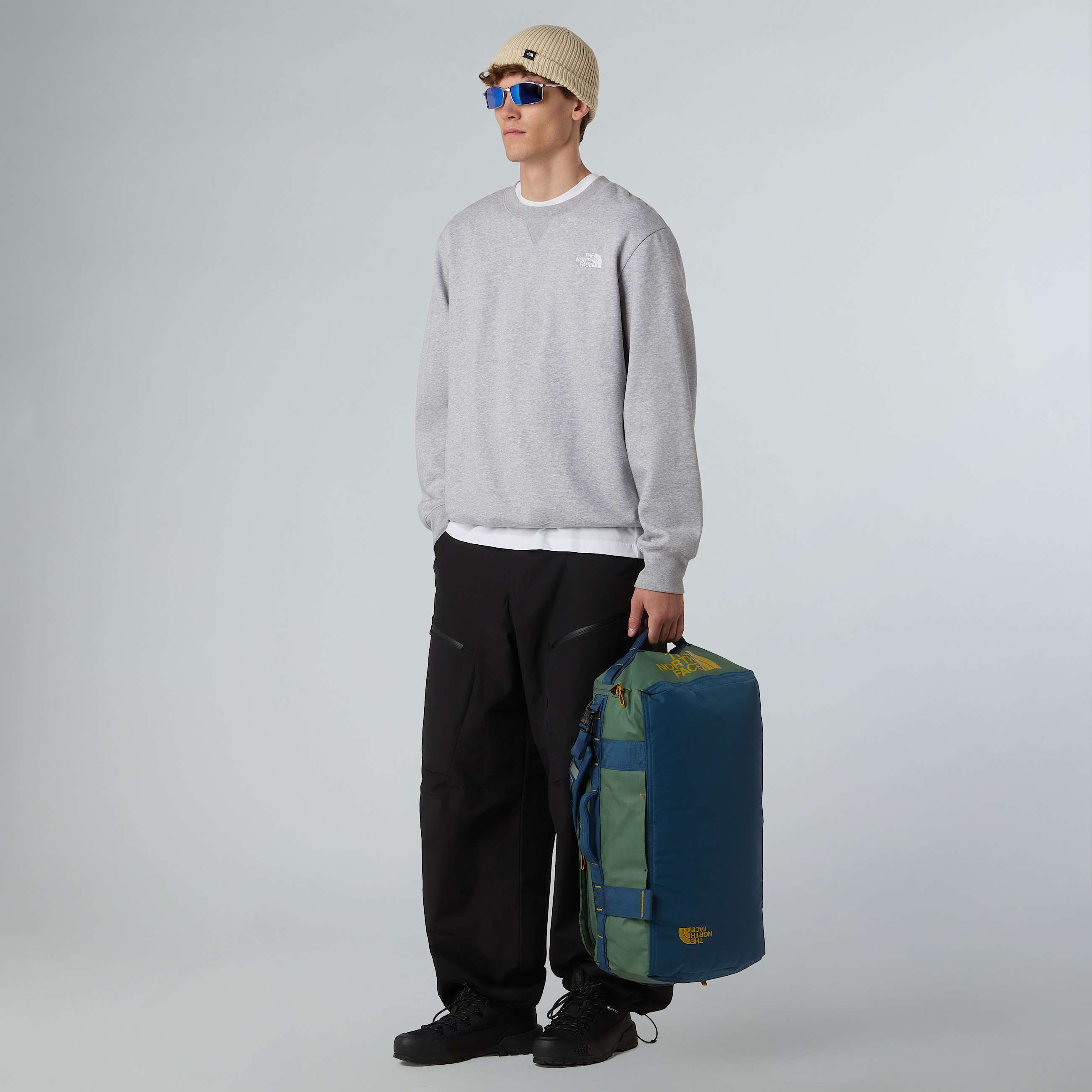 Base Camp Voyager DuffelTasche 32 Liter TNF Duck GreenShady Blue ALT6