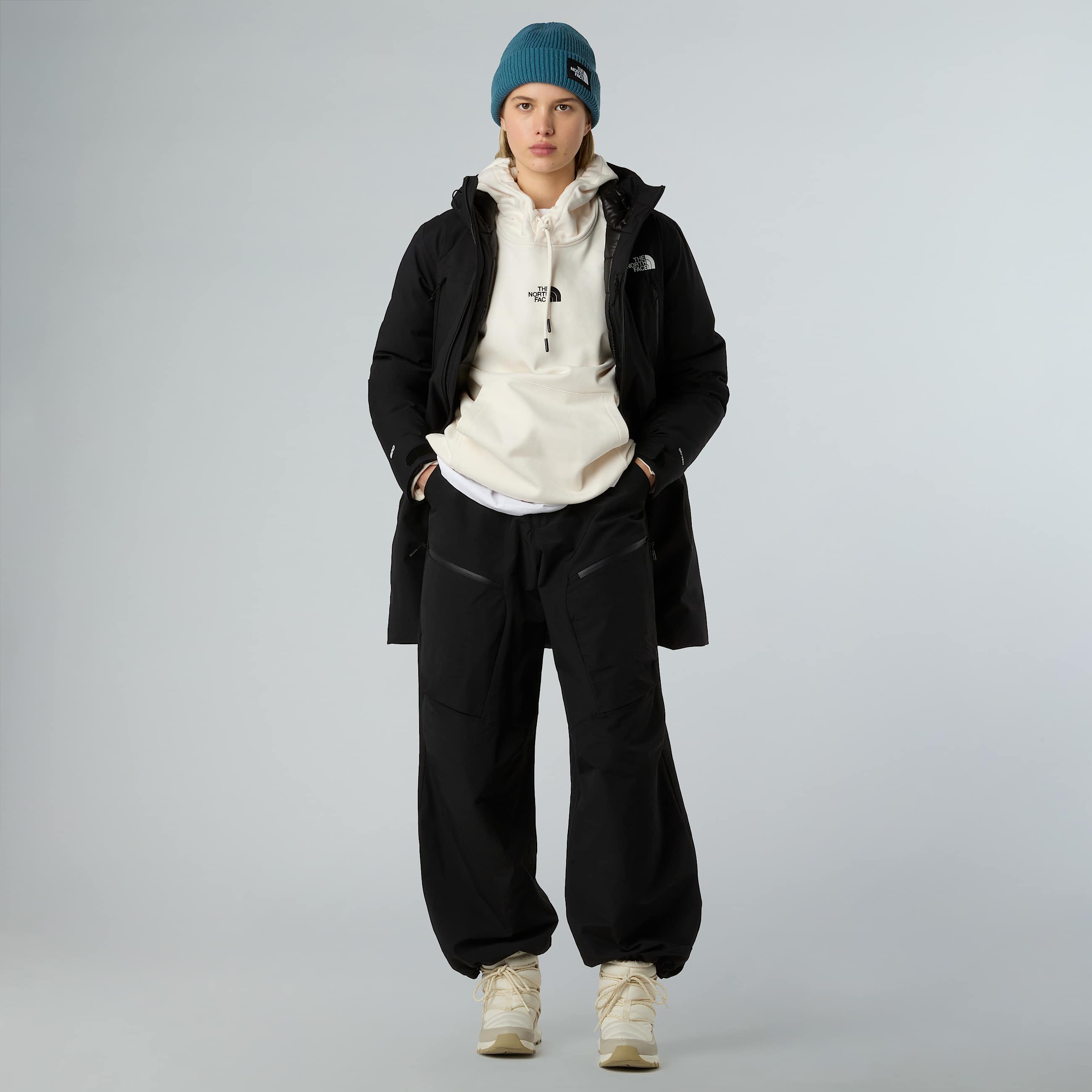 Botas de inverno impermeveis com atacadores Thermoball para mulher TNF ALT5