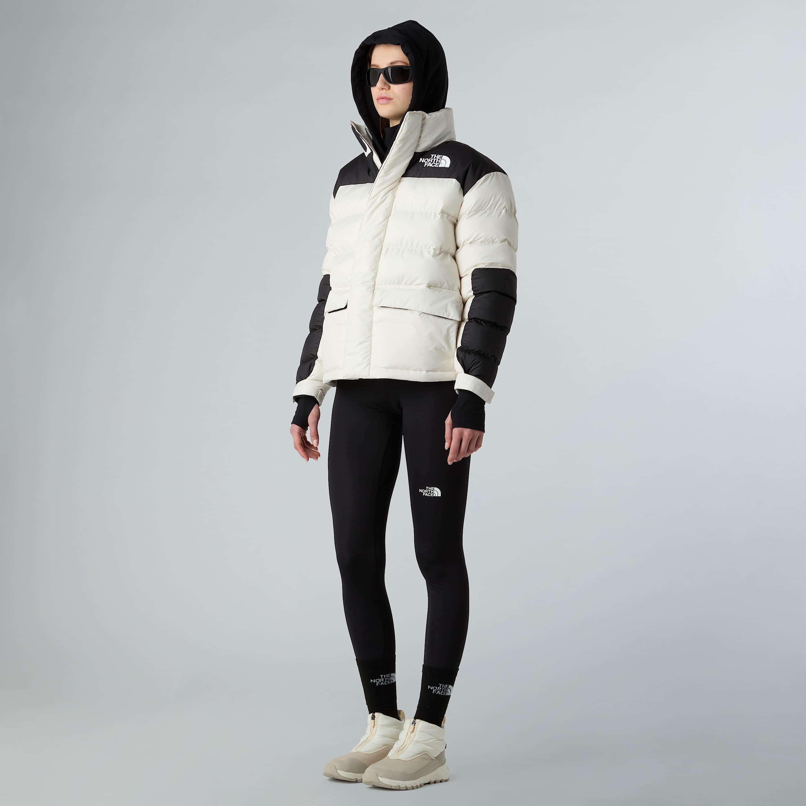 Botas de inverno impermeveis com fecho de correr ThermoBall Progressive II para mulher TNF ALT5