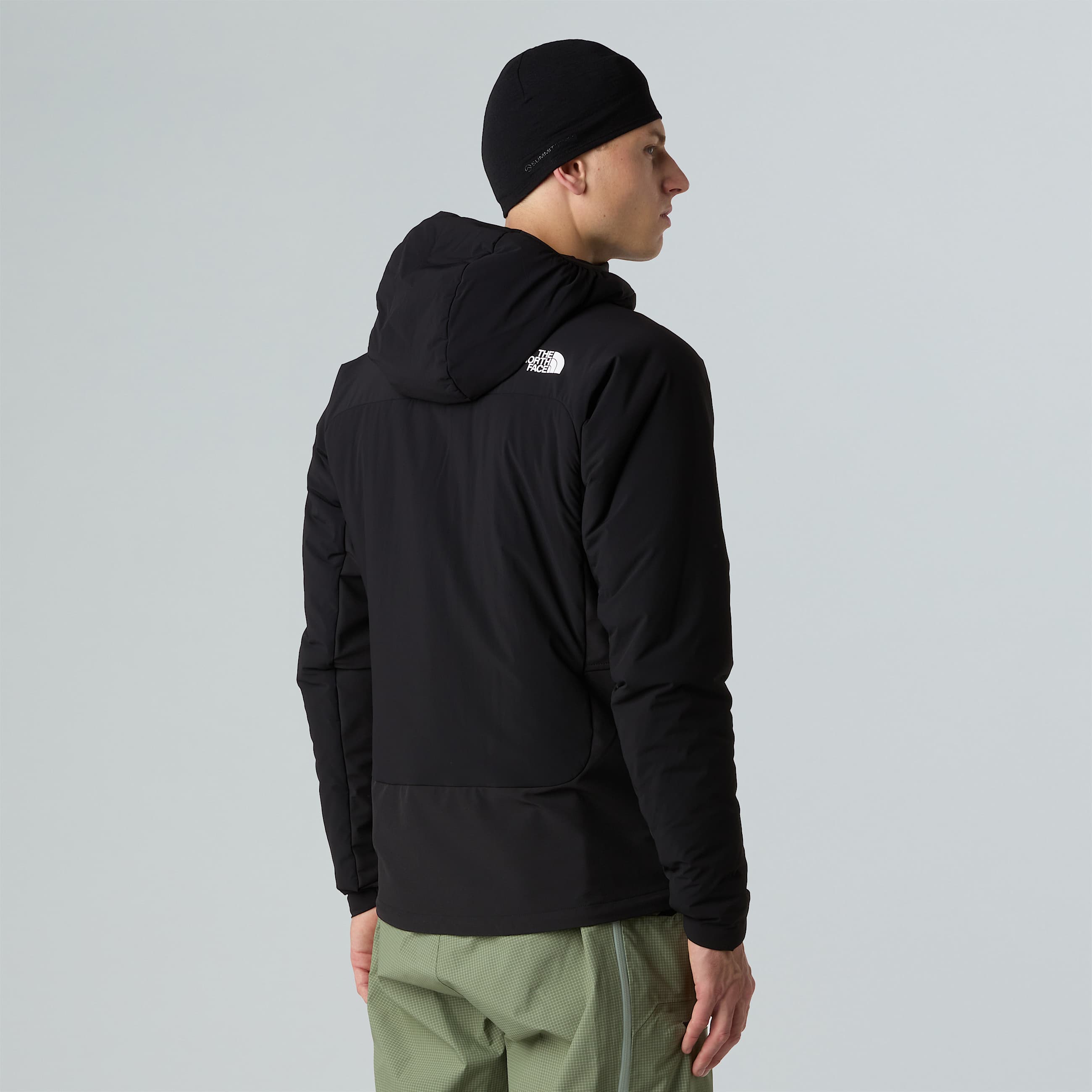 Felpa con cappuccio Summit Casaval Hybrid Midlayer da uomo TNF ALT2