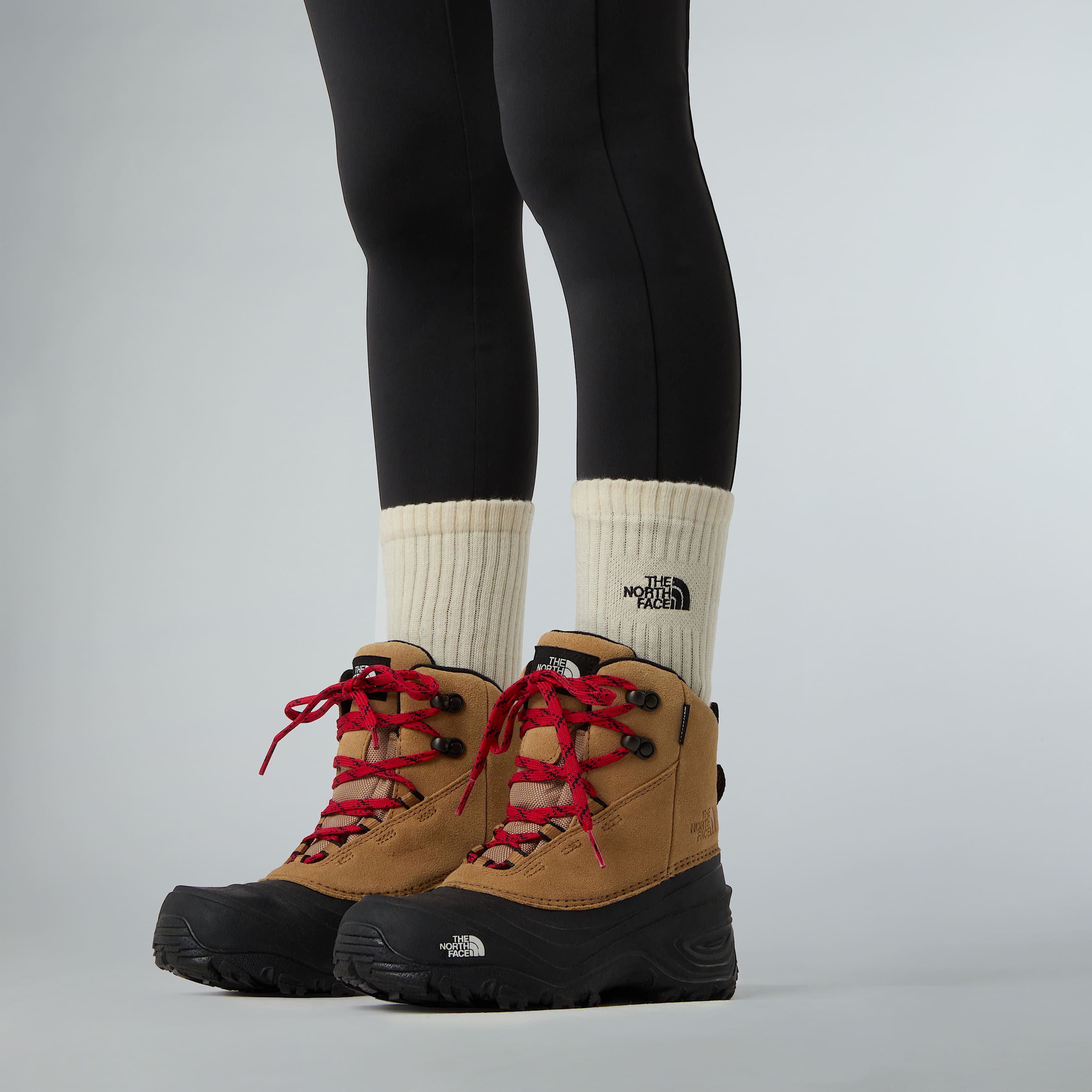 Scarponi da escursionismo Chilkat V Lace impermeabili da bambini TNF ALT4