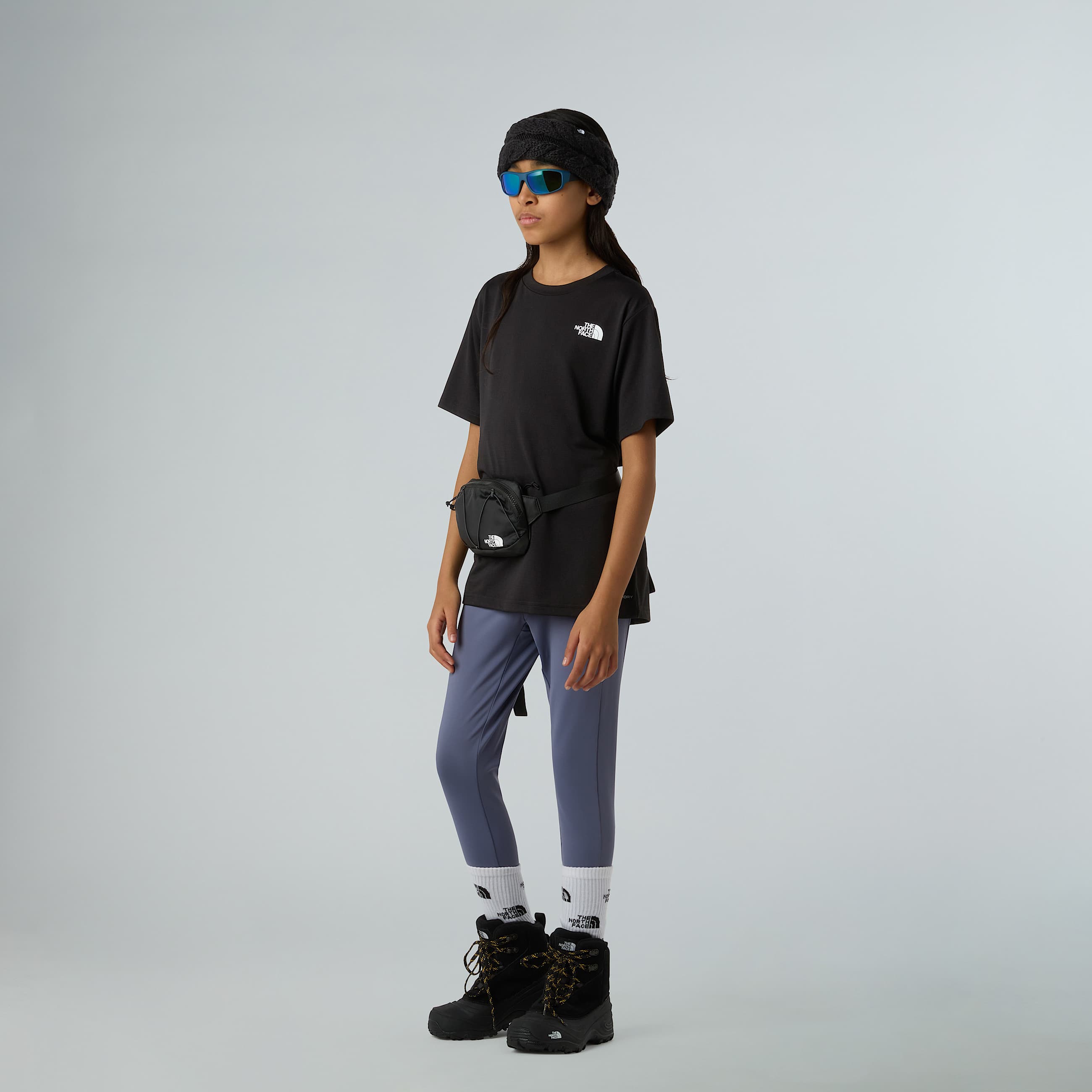 Chilkat V Lacewaterdichte wandelschoenen voor kids TNF TNF BlackTNF Black ALT5