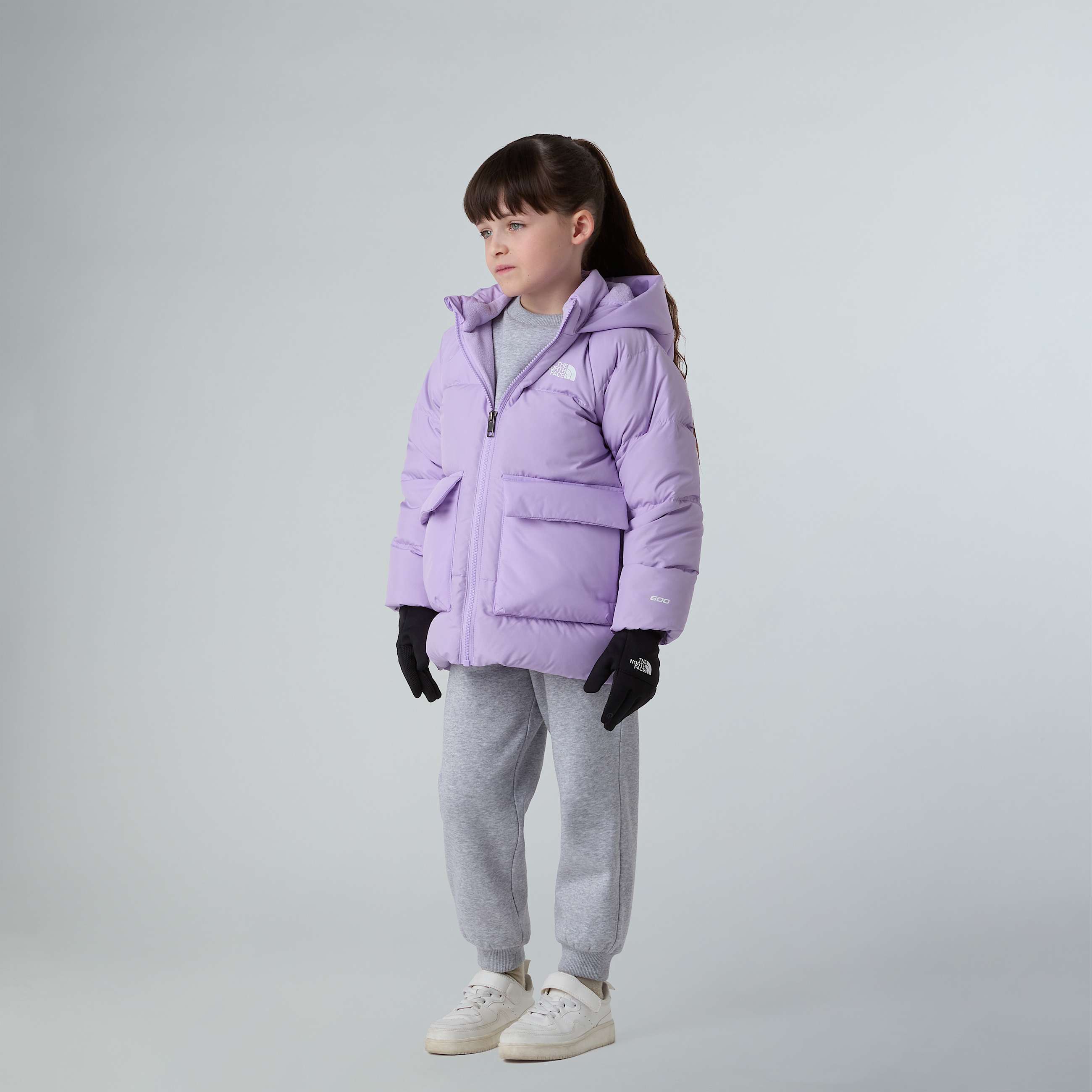 Gerecyclede Etiphandschoenen voor kids TNF TNF Black ALT5