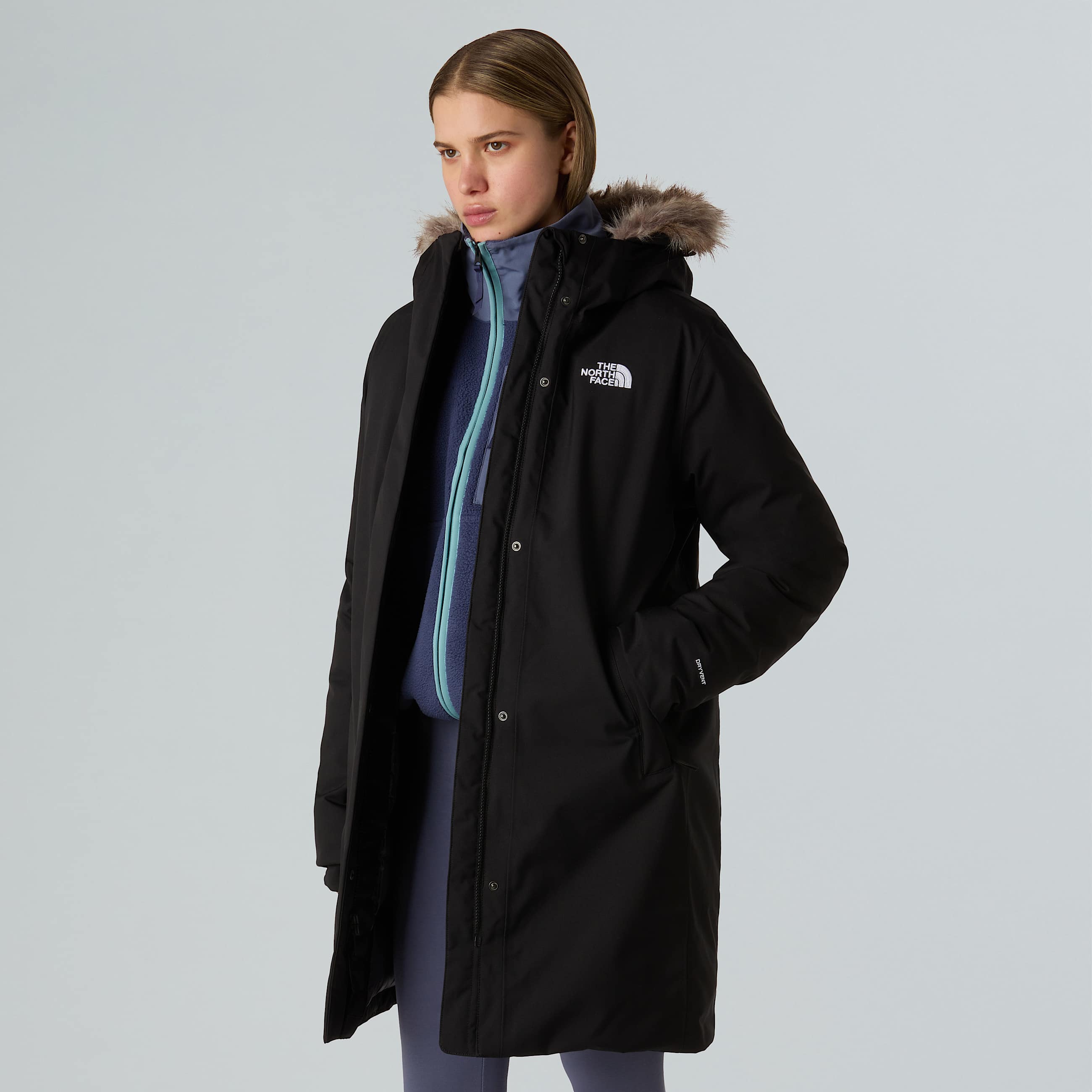 w arctic parka north face