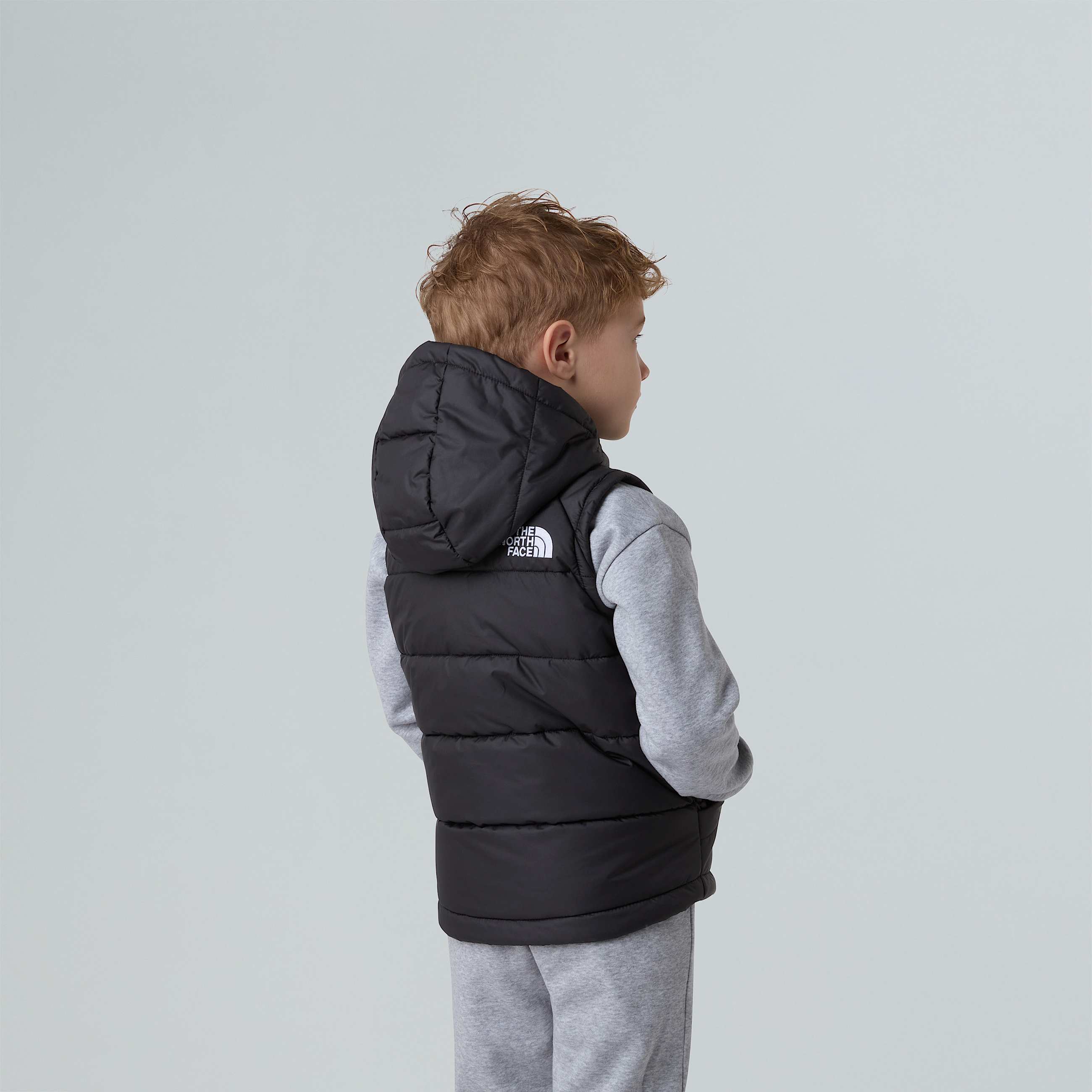 Gilet con cappuccio Circular per bambini TNF ALT2