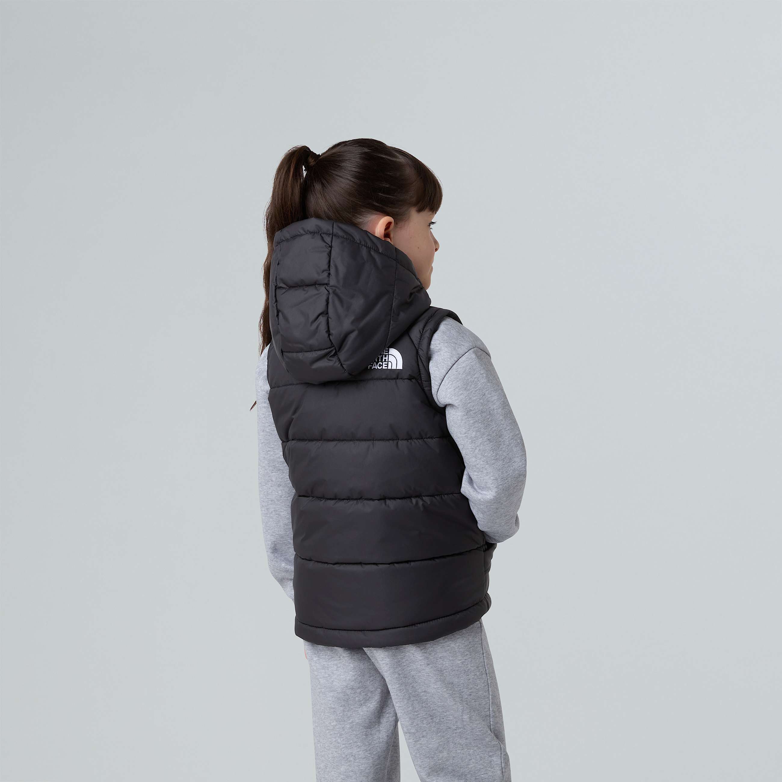 Gilet con cappuccio Circular per bambini TNF ALT8