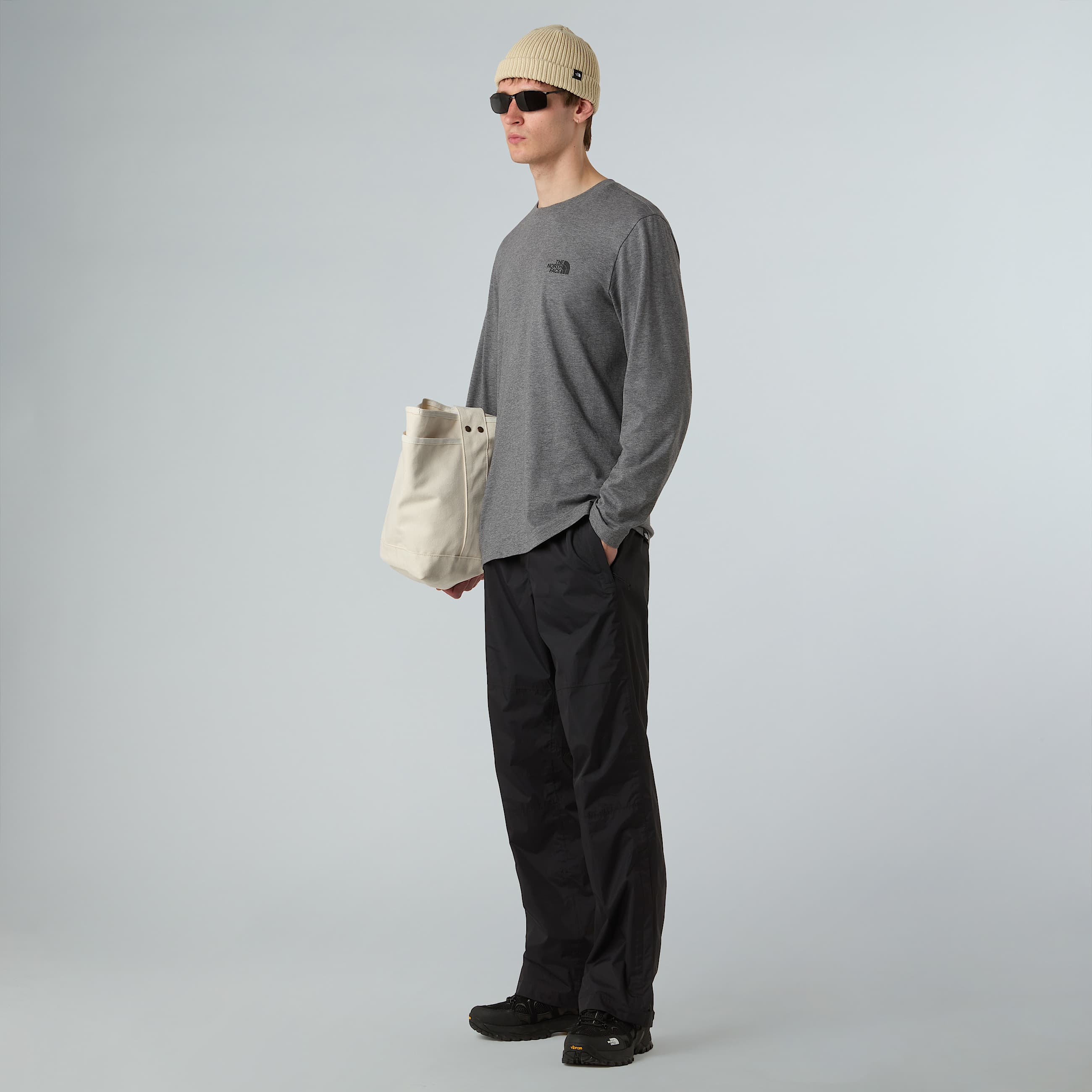 Tshirt a maniche lunghe Simple Dome da uomo TNF ALT1