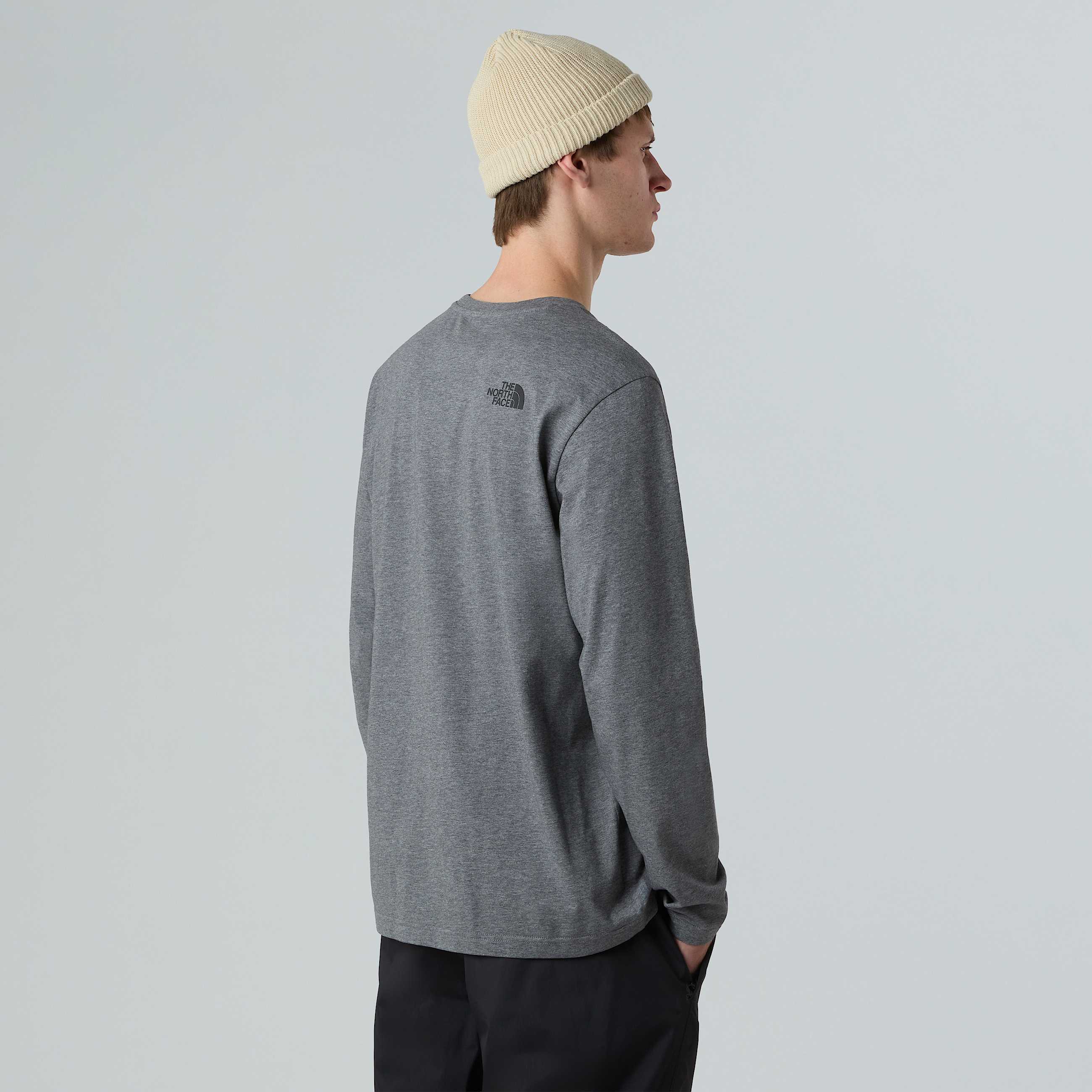 Tshirt a maniche lunghe Simple Dome da uomo TNF ALT2