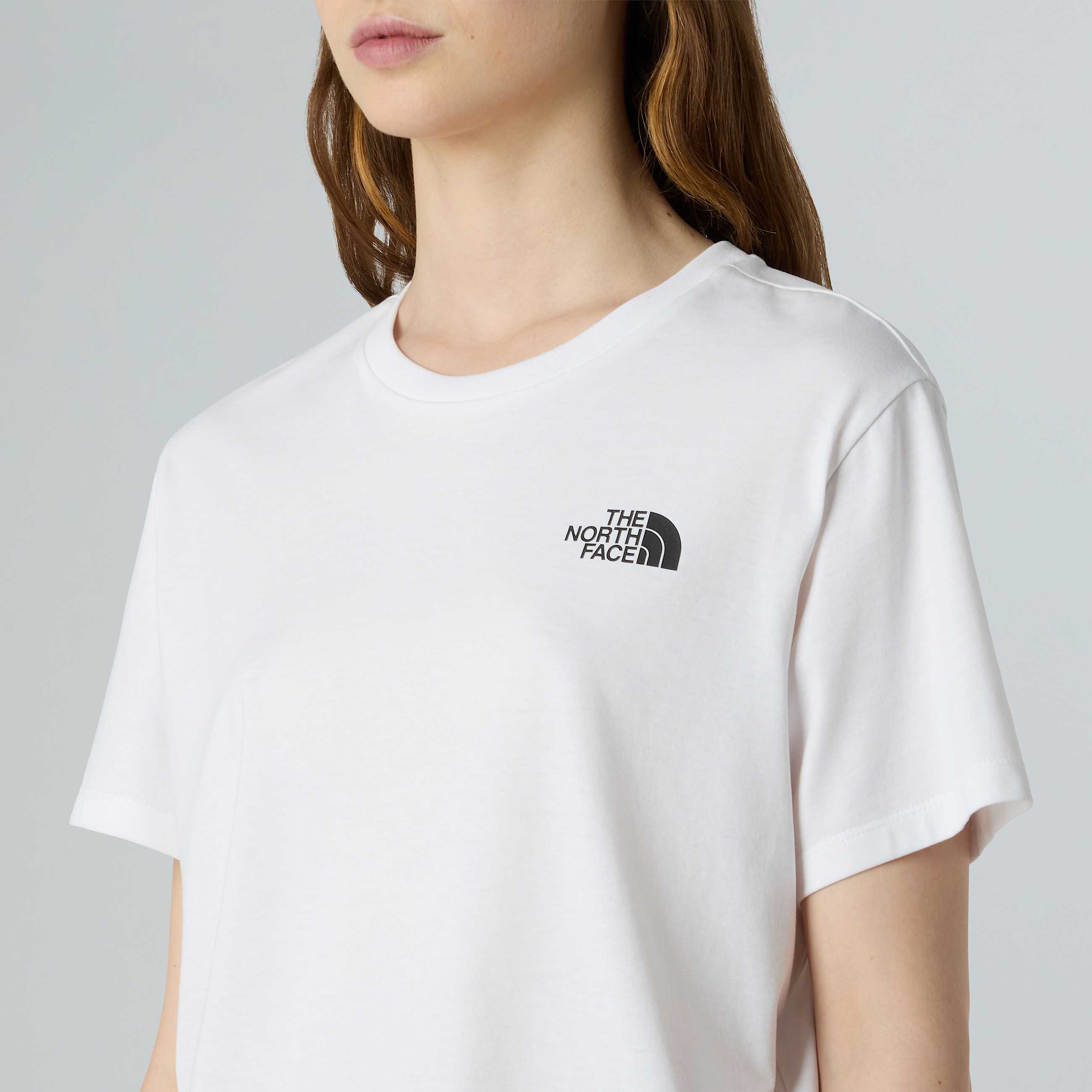 Cropped Simple Dome TShirt W TNF ALT3