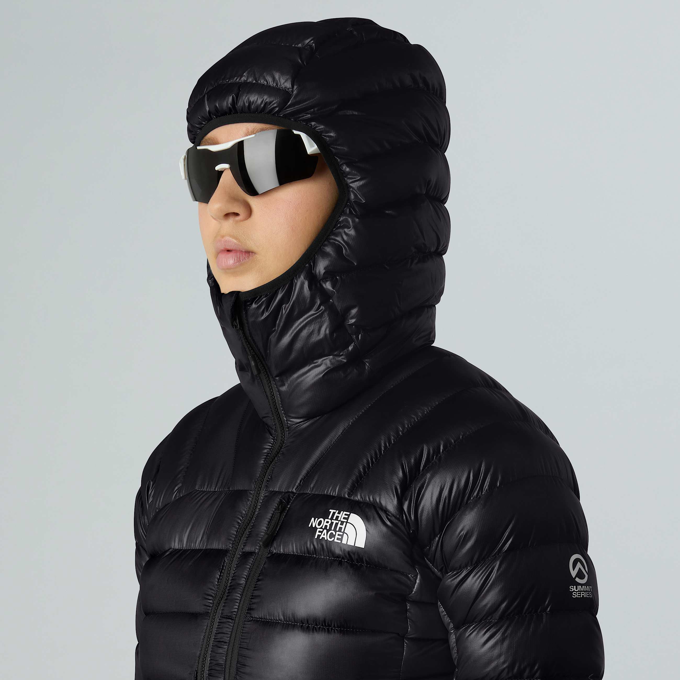 Giacca in piumino con cappuccio Summit Breithorn da donna TNF ALT5