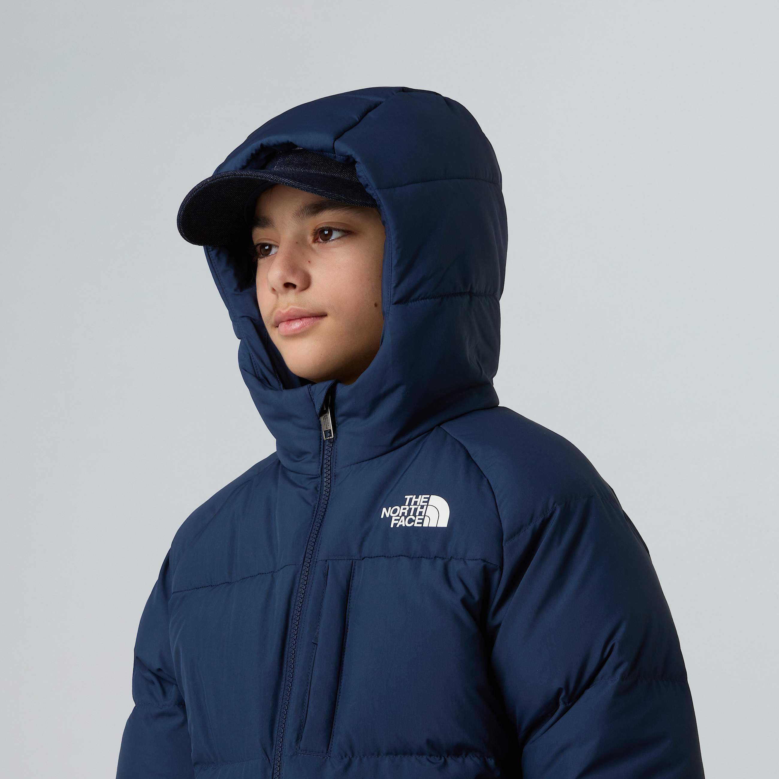 North Down Hooded Jacket Boy TNF ALT4