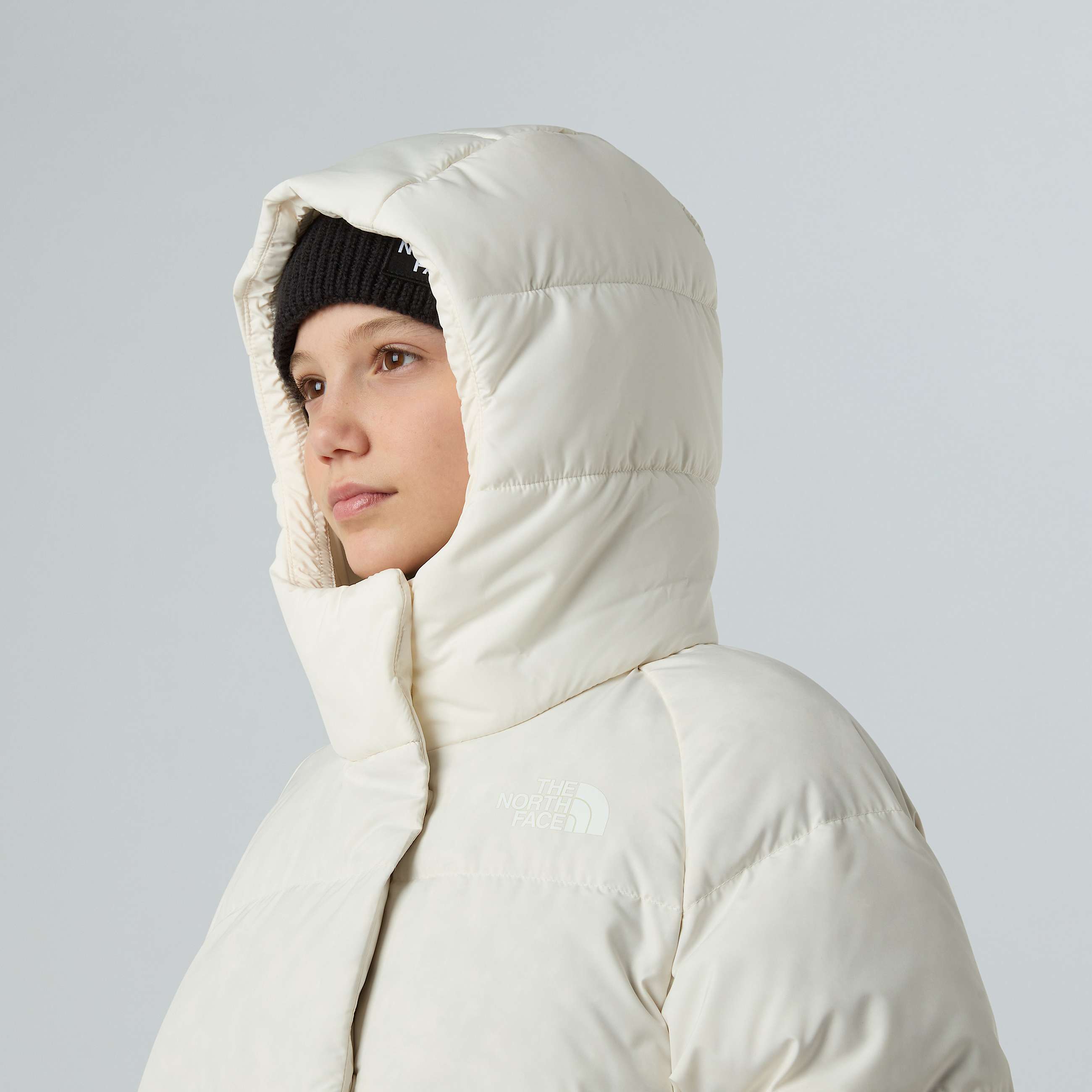 Giacca con cappuccio North Down da ragazza TNF ALT4