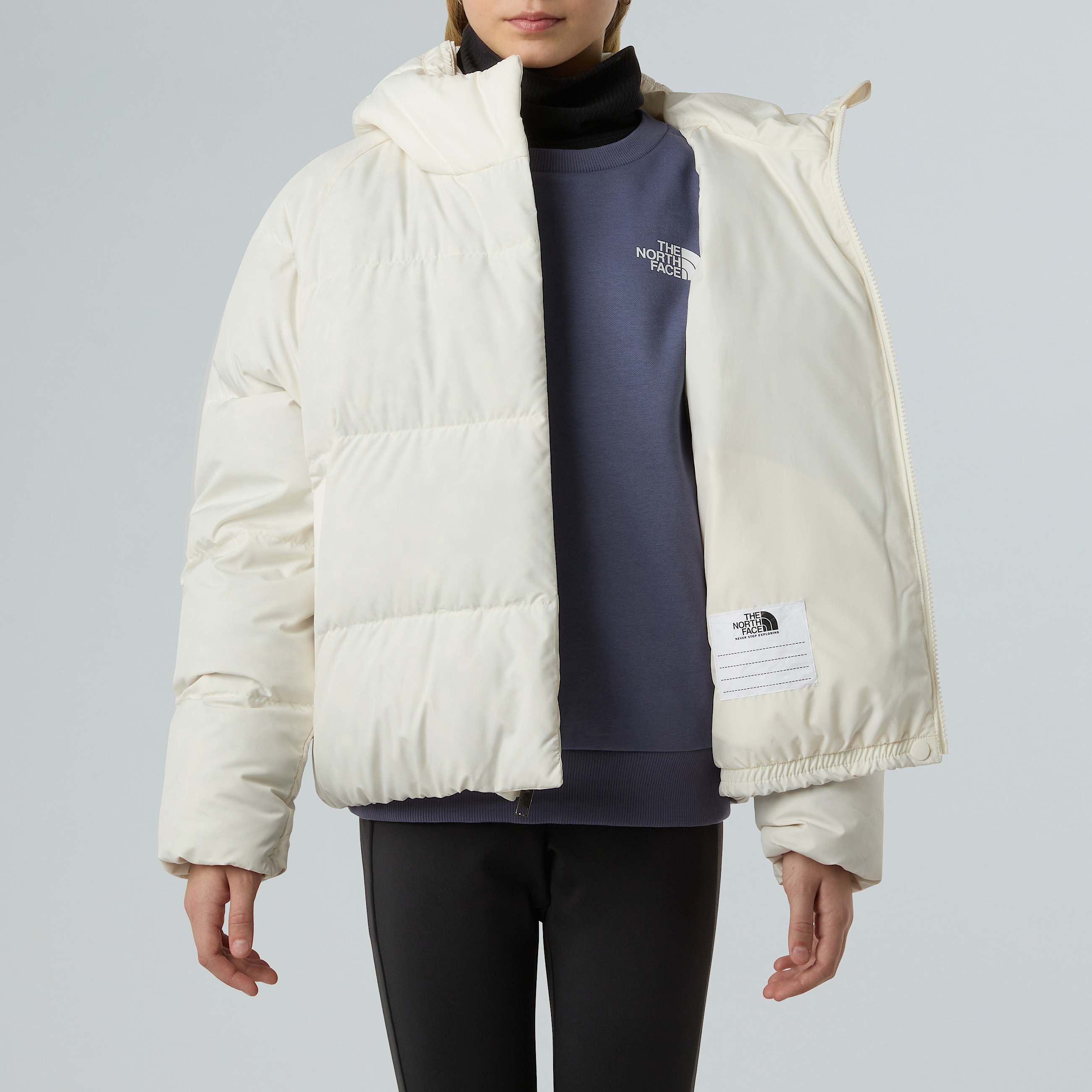North Down Hooded Jacket Girl TNF ALT6