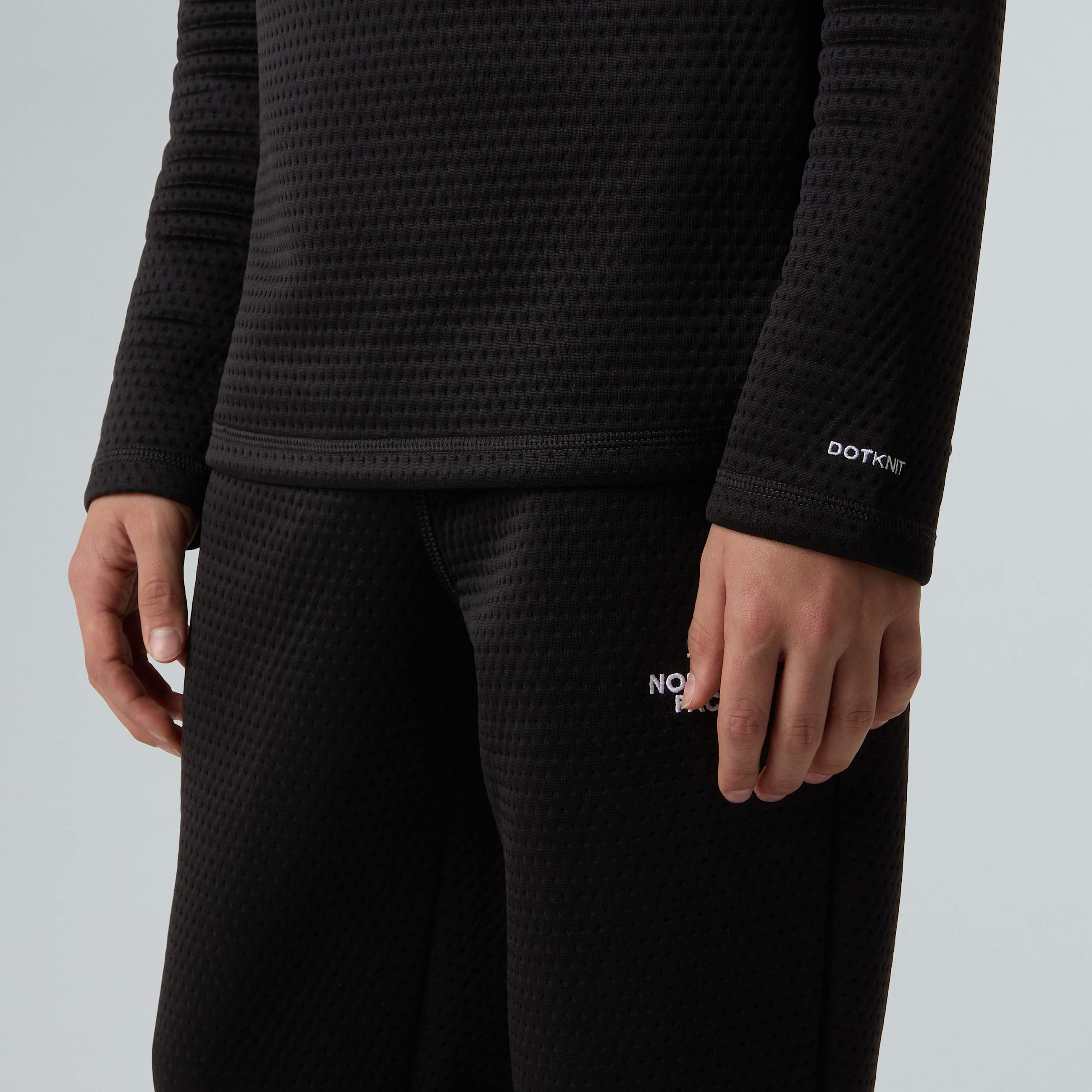 Set strato base termico DotKnit da ragazzi TNF ALT5