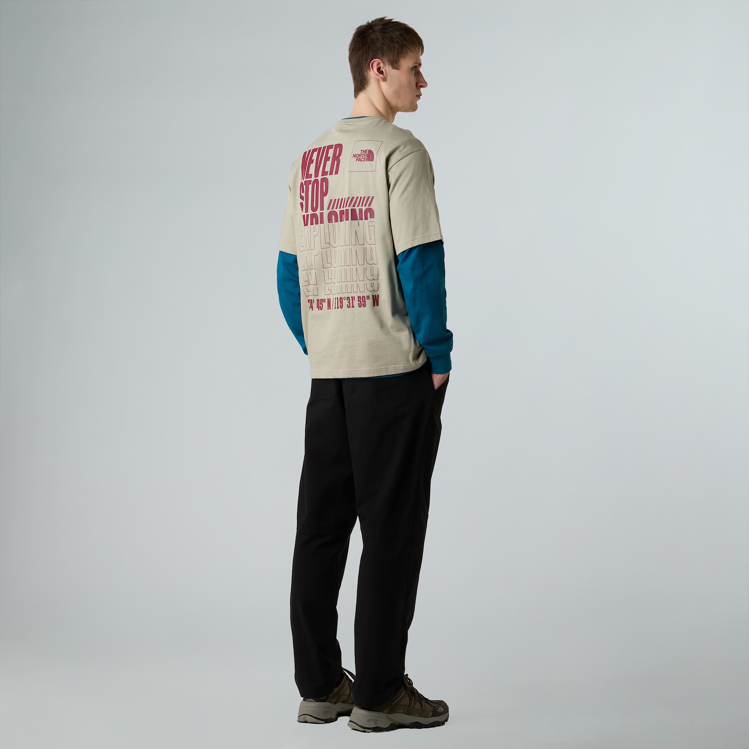 Tshirt Coordinates da uomo TNF ALT2