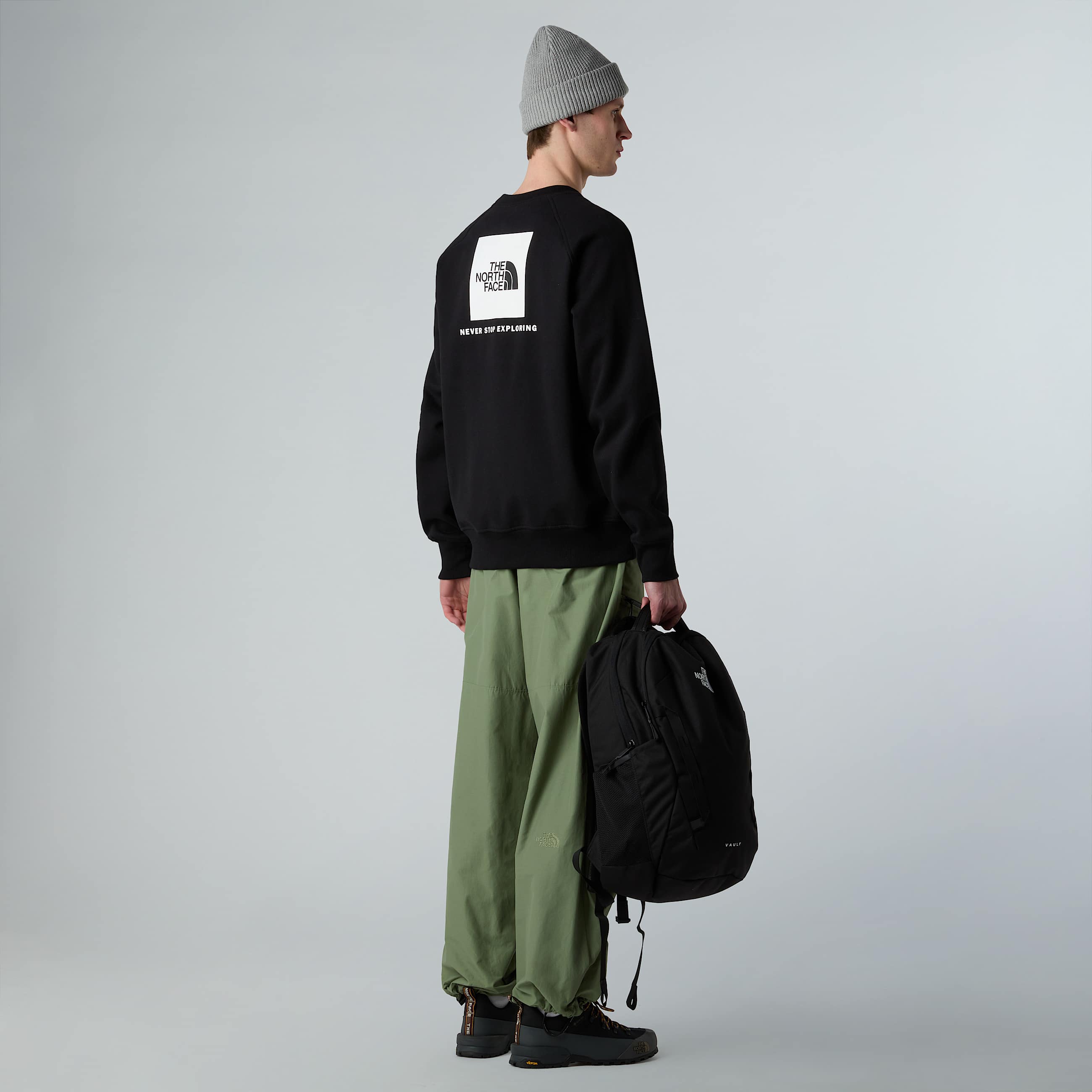 Felpa NSE Raglan Box da uomo TNF ALT2