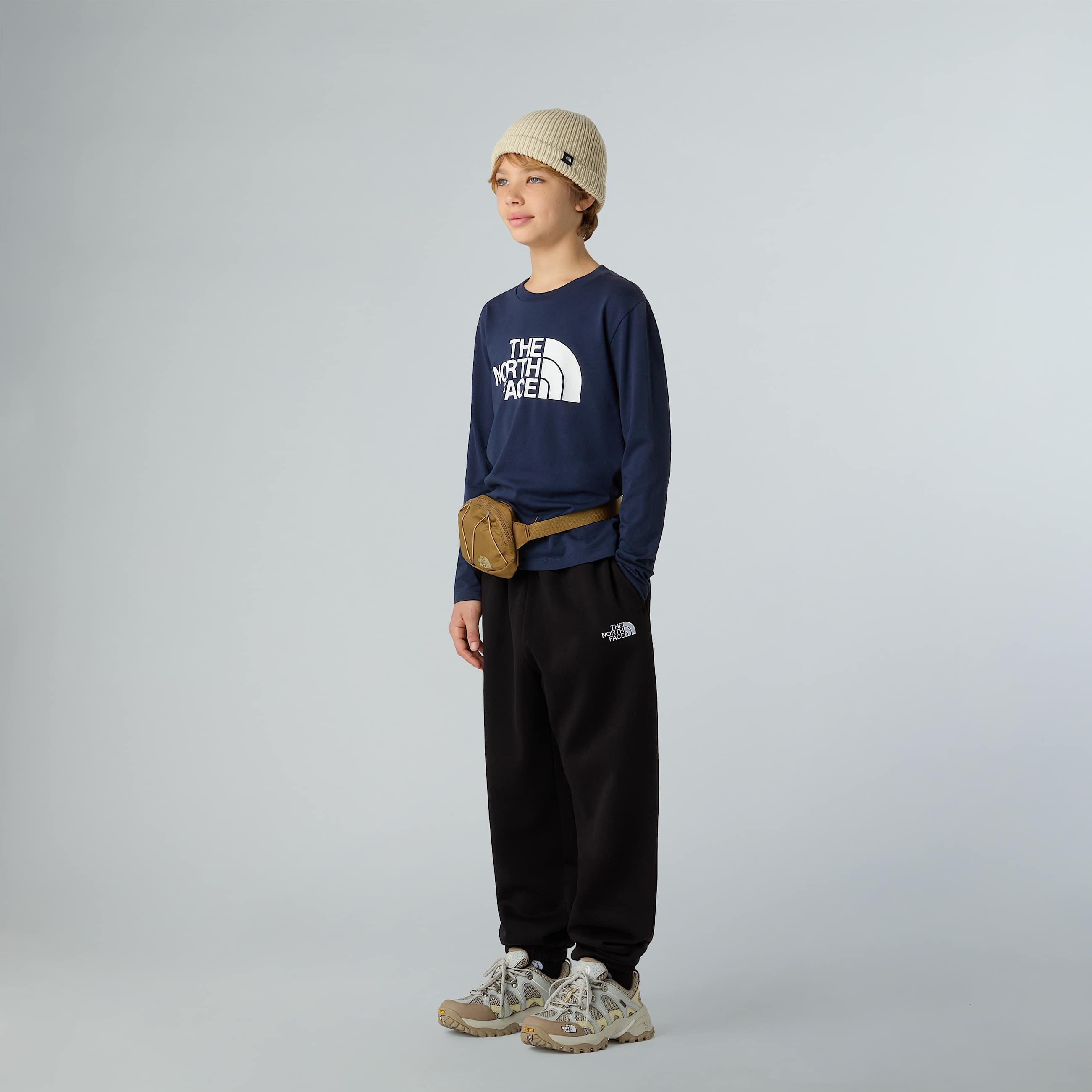 Tshirt a maniche lunghe Easy da ragazzi TNF ALT1