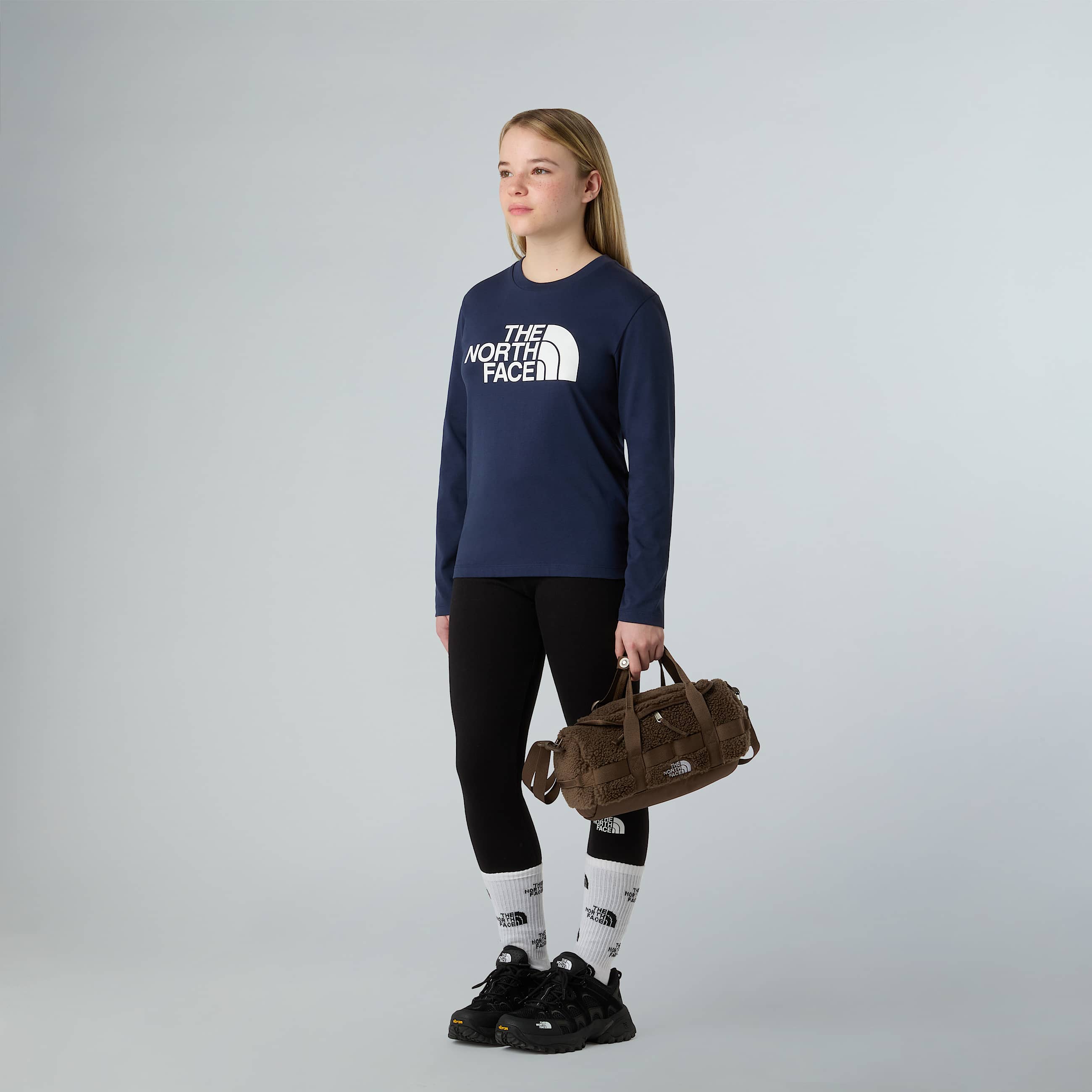 Tshirt a maniche lunghe Easy da ragazzi TNF ALT4