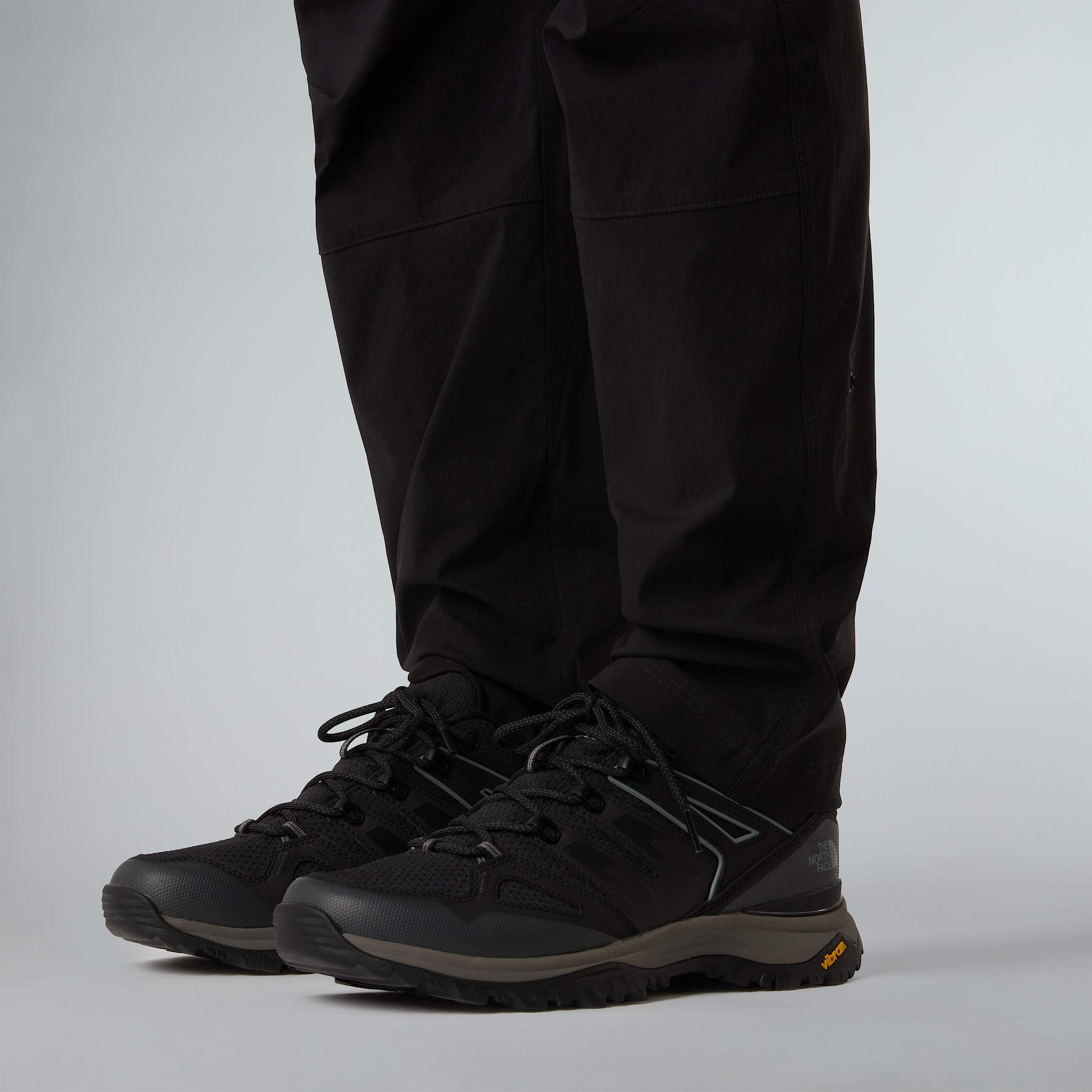 Mens Hedgehog GORETEX Hiking Shoes TNF TNF BlackAsphalt Grey ALT2