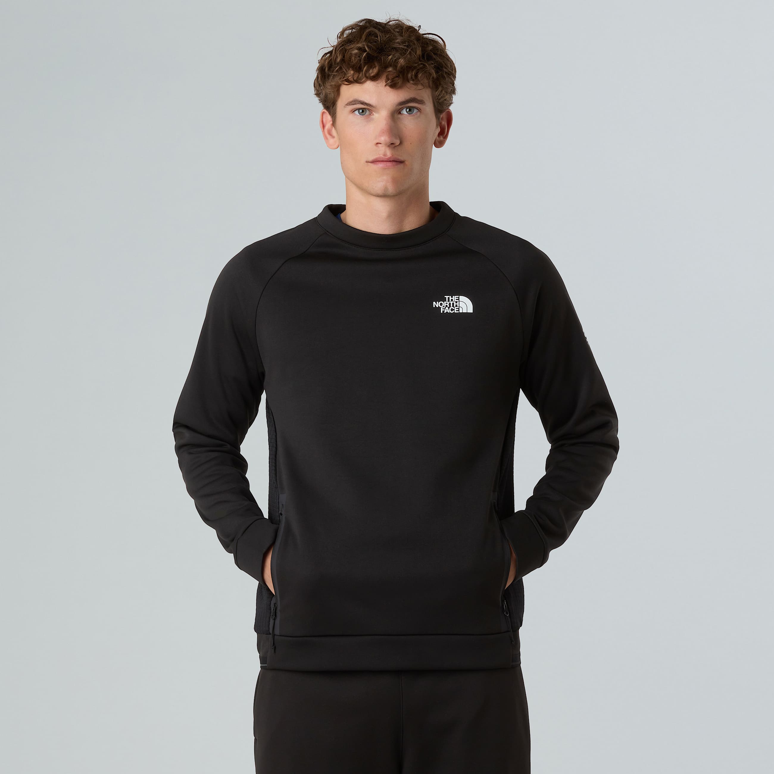 Felpa in pile Mountain Athletics da uomo TNF HERO