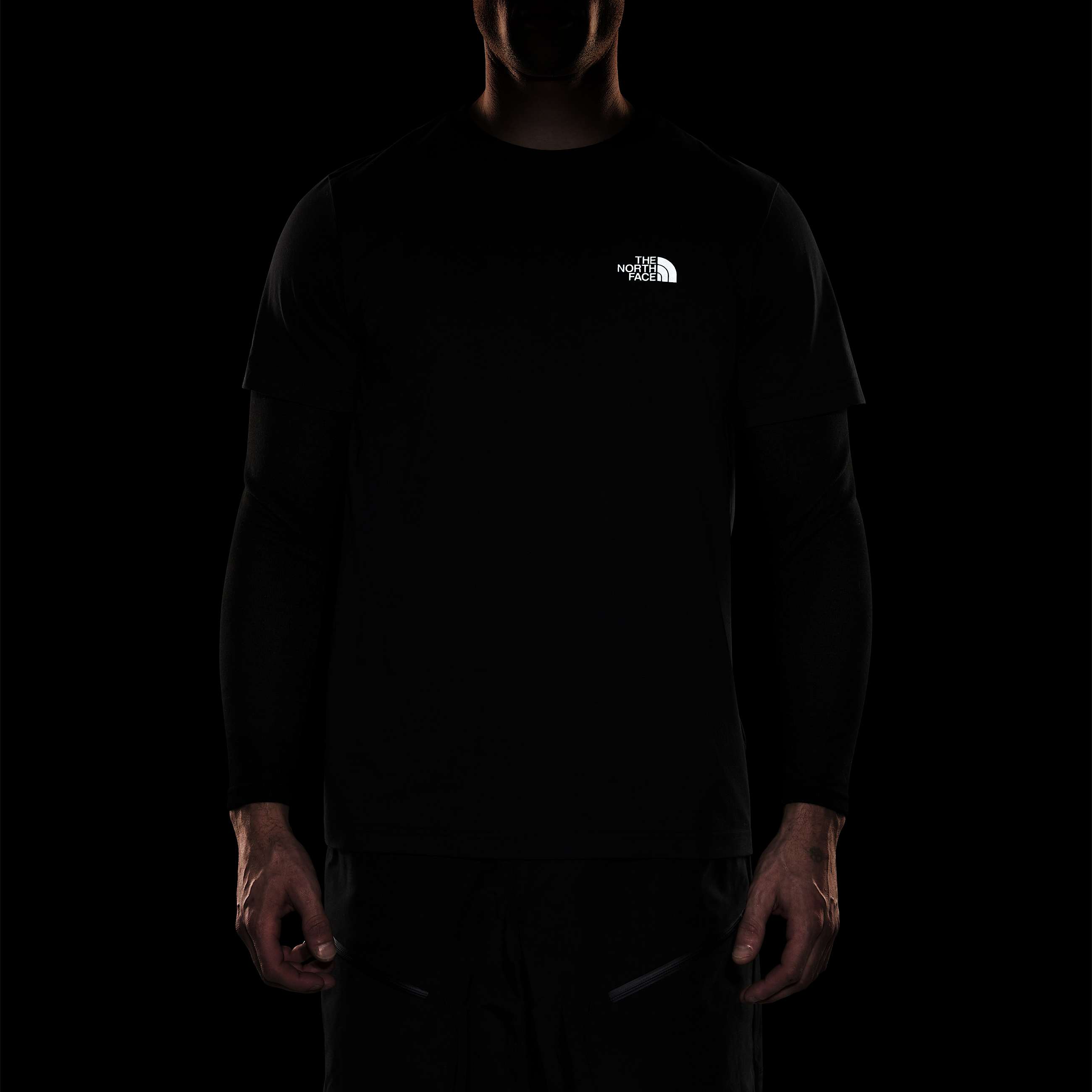 Tshirt NSE Reflective Box da uomo TNF ALT16