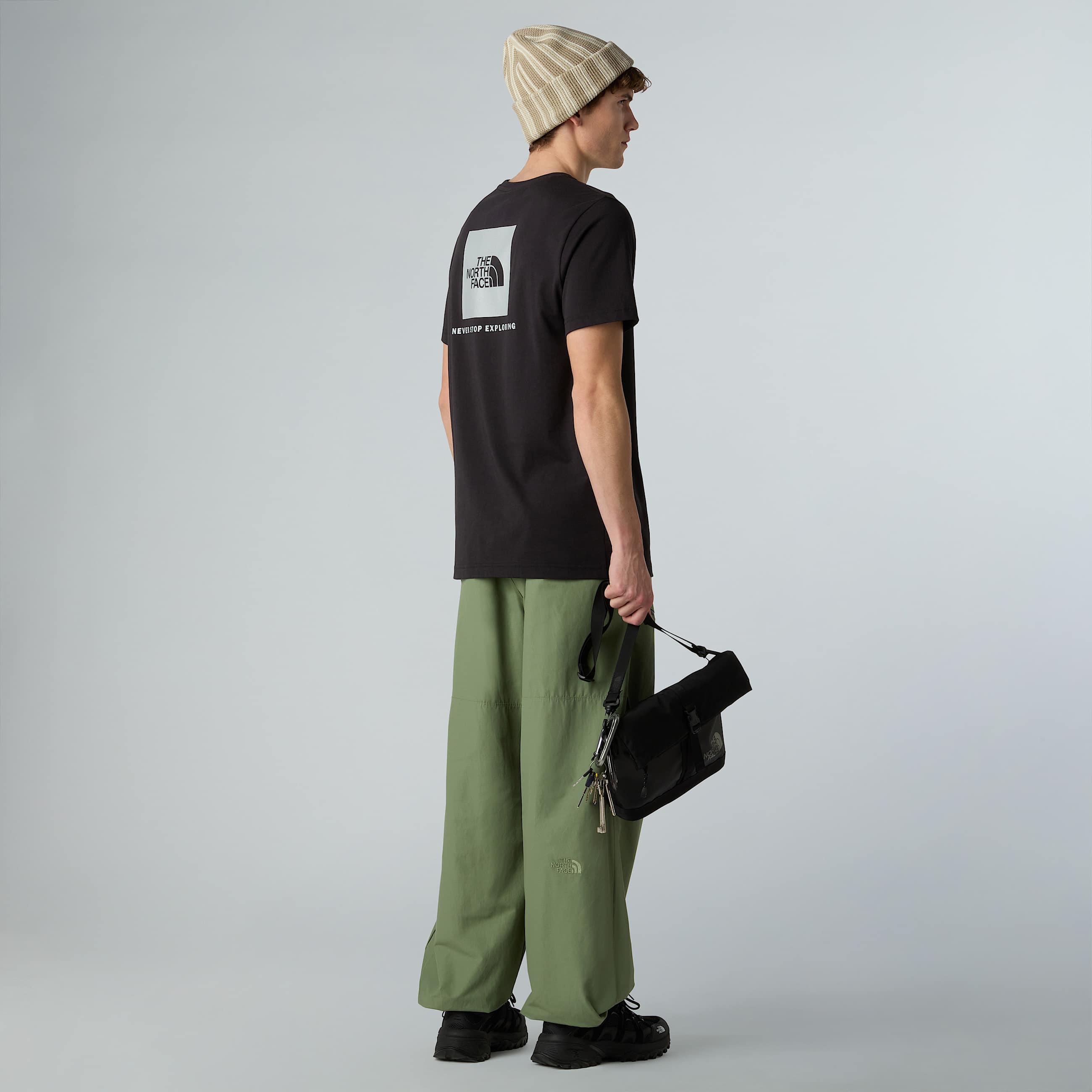 Tshirt NSE Reflective Box da uomo TNF ALT2