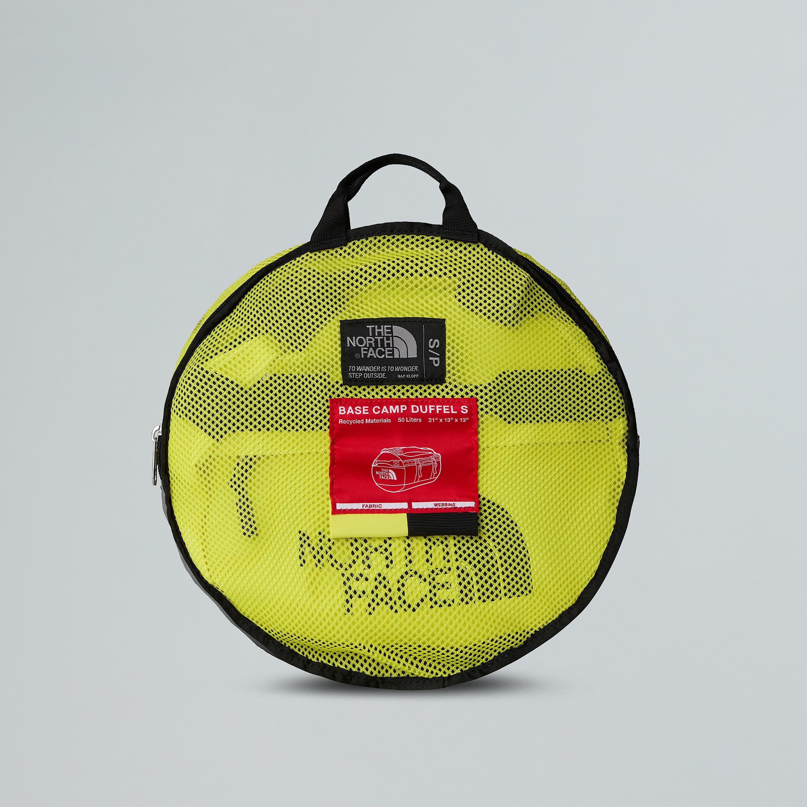 Base Campreistas S TNF Sulphur Spring GreenTNF Black ALT5