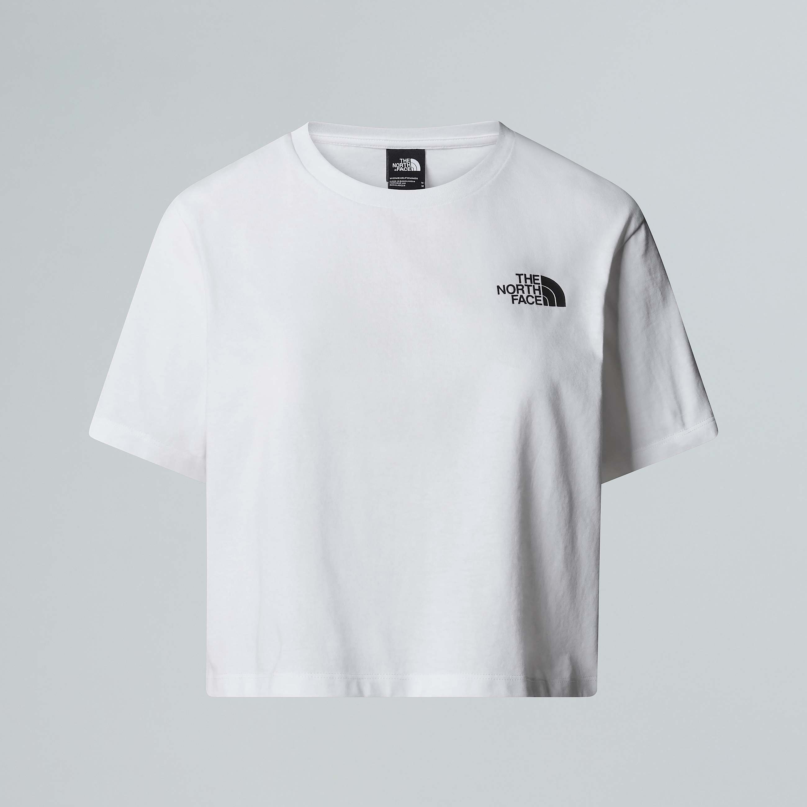 Cropped Simple Dome TShirt W TNF ALT20