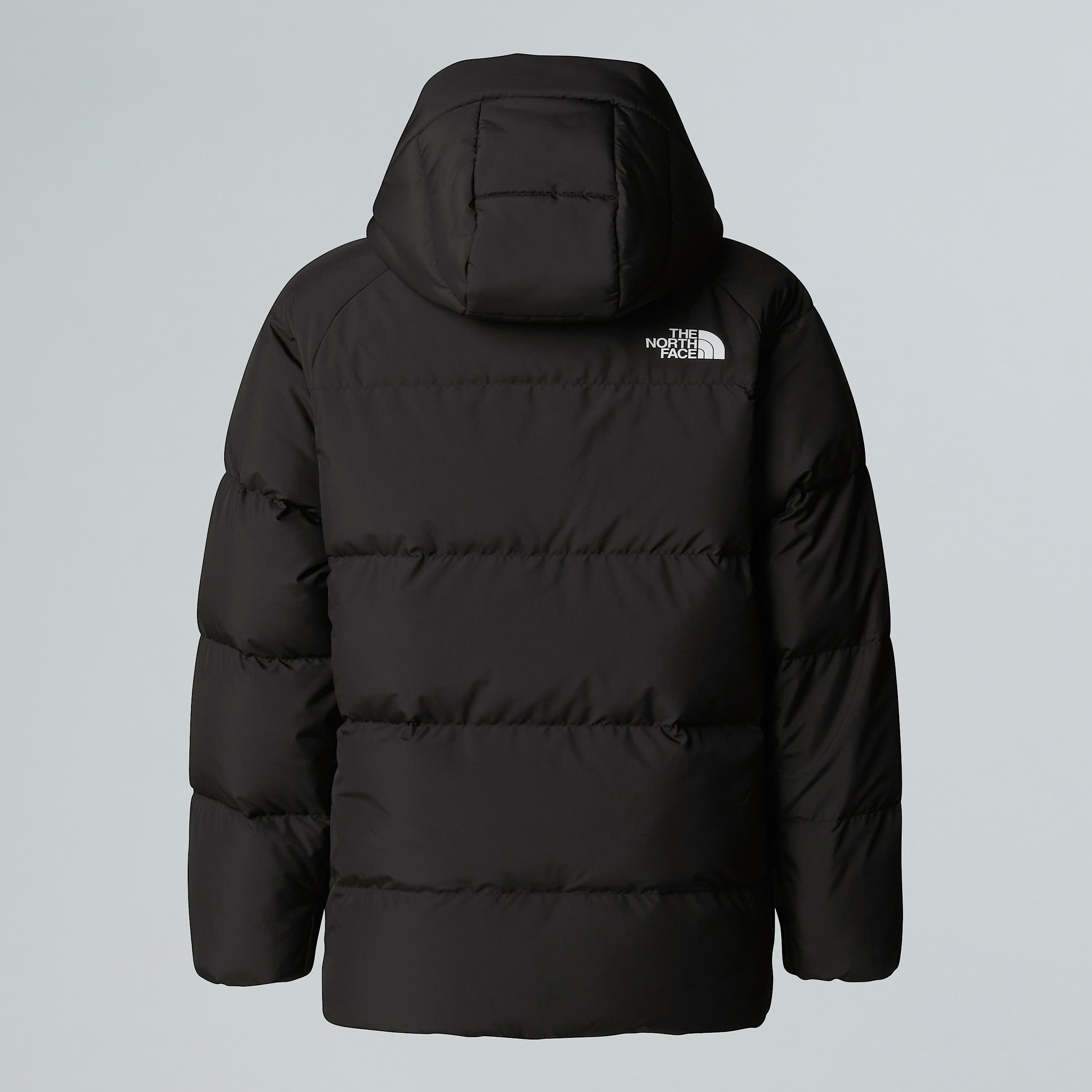 Parka corto North in piumino con fodera in pile da ragazzi TNF ALT21