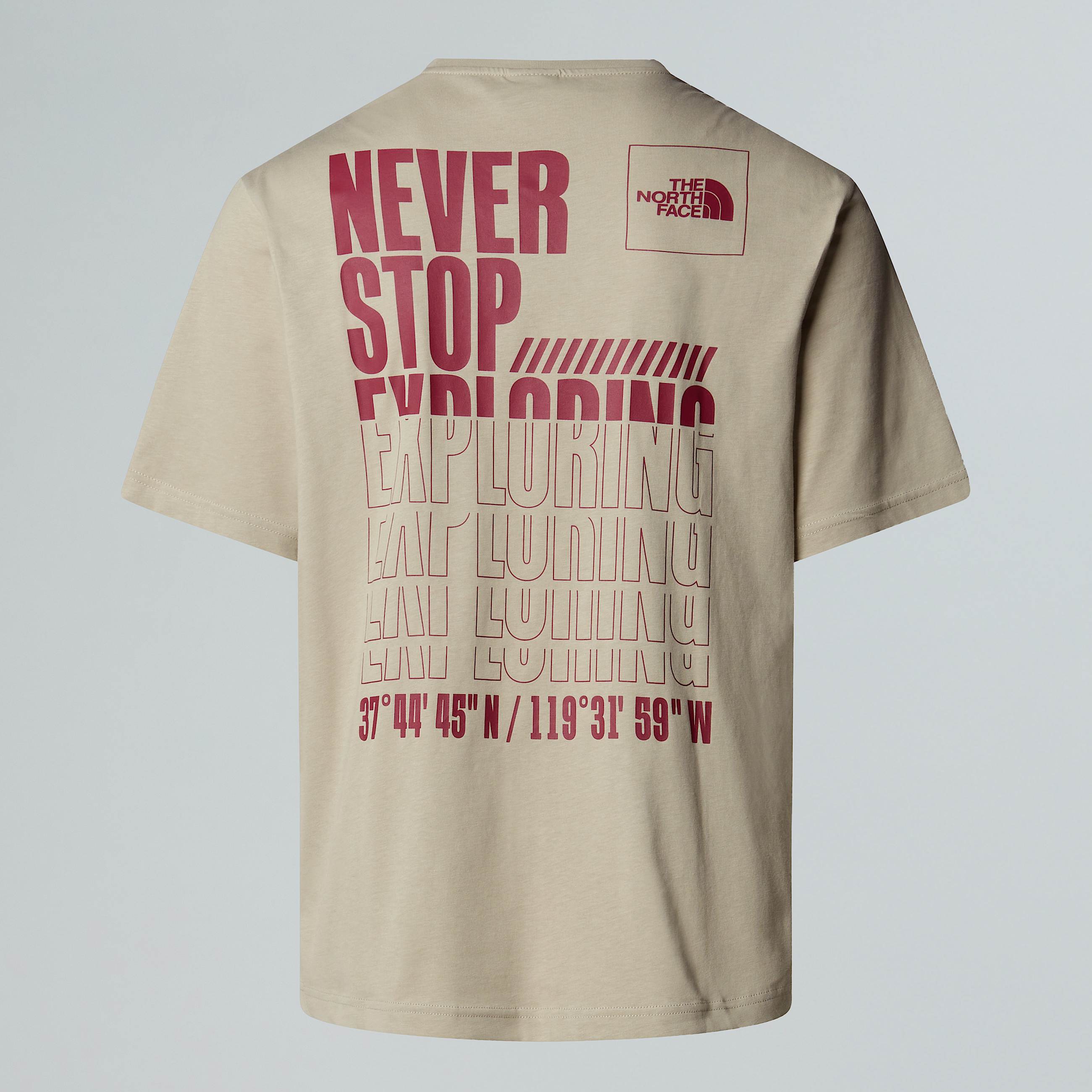 Tshirt Coordinates da uomo TNF ALT21