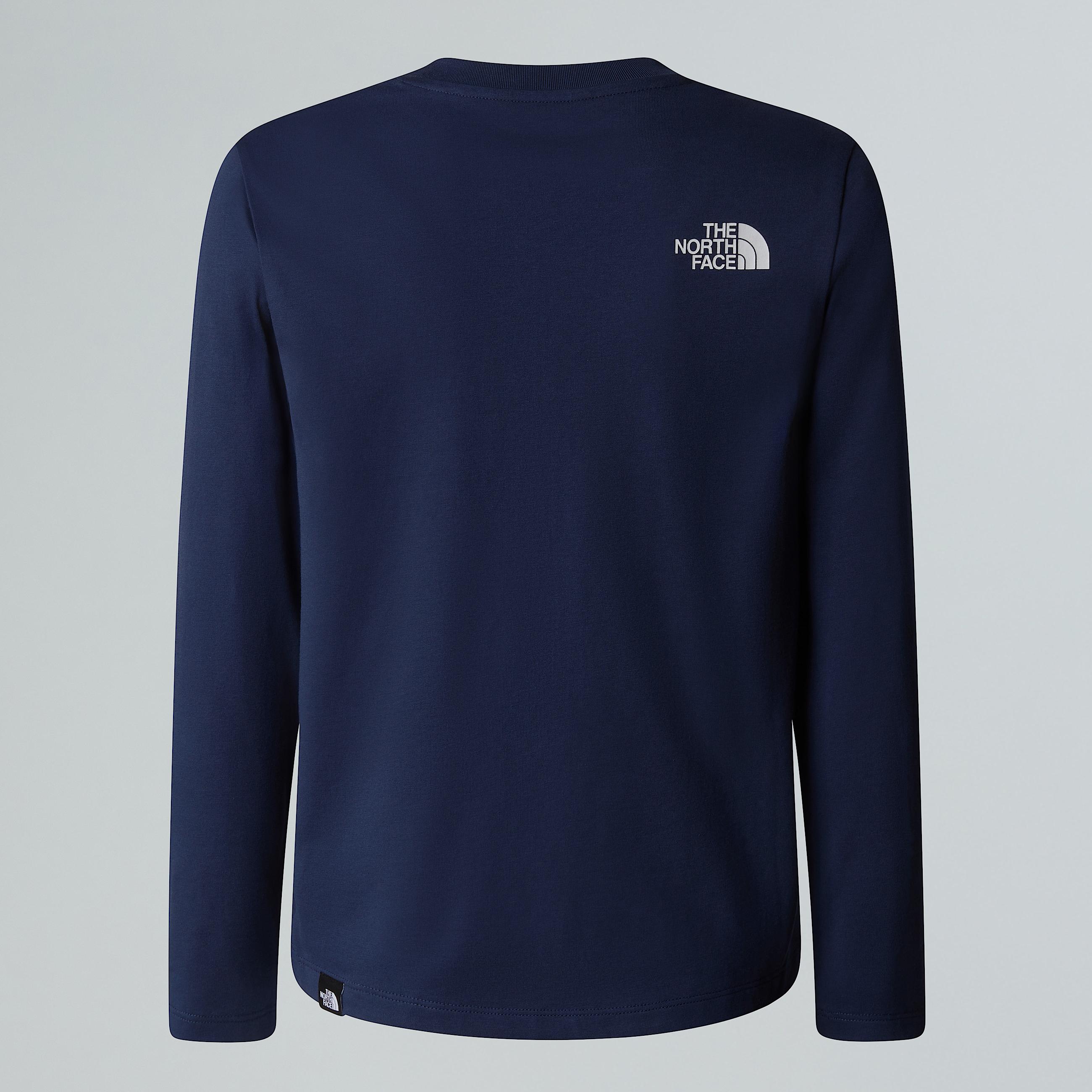 Tshirt a maniche lunghe Easy da ragazzi TNF ALT21