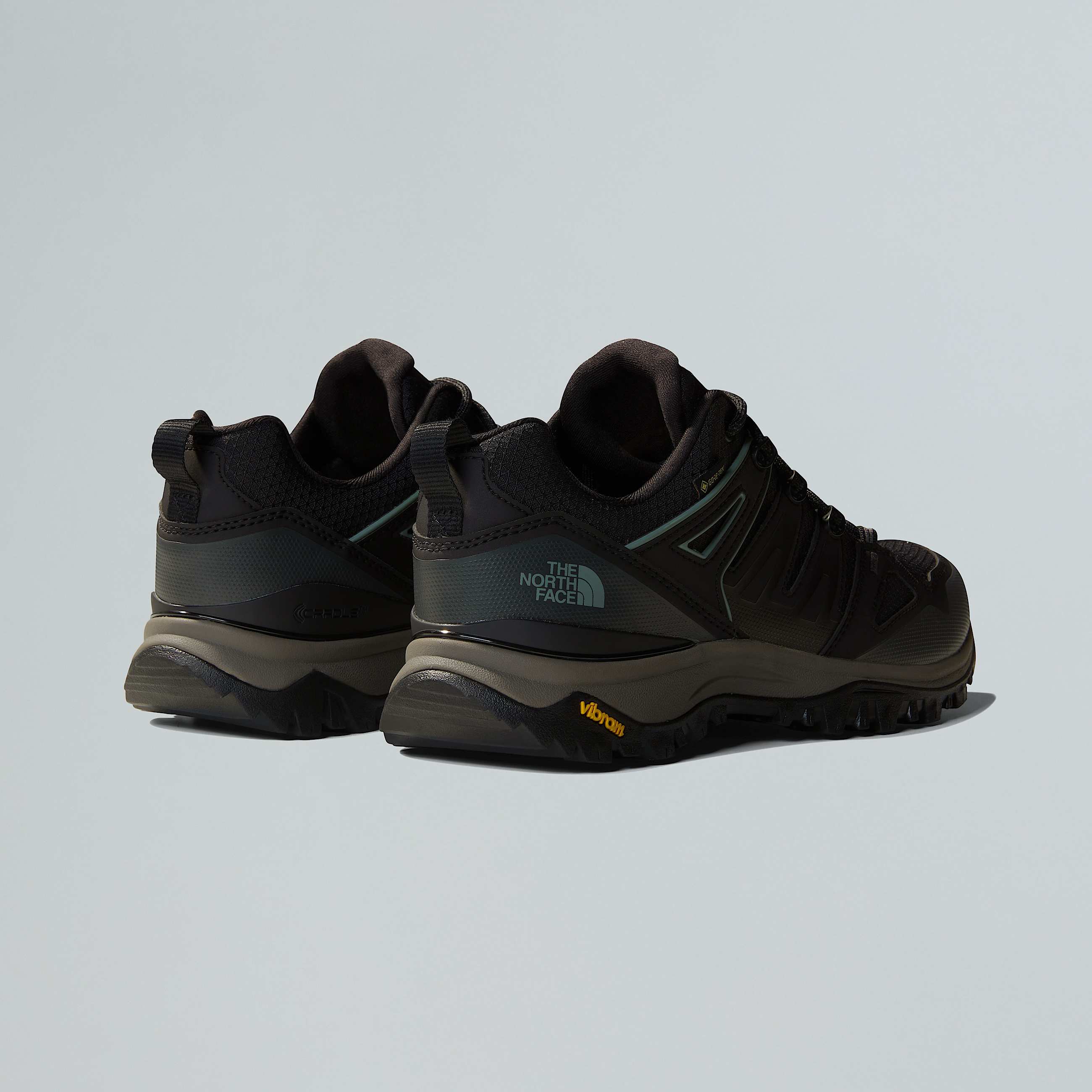 Mens Hedgehog GORETEX Hiking Shoes TNF TNF BlackAsphalt Grey ALT6