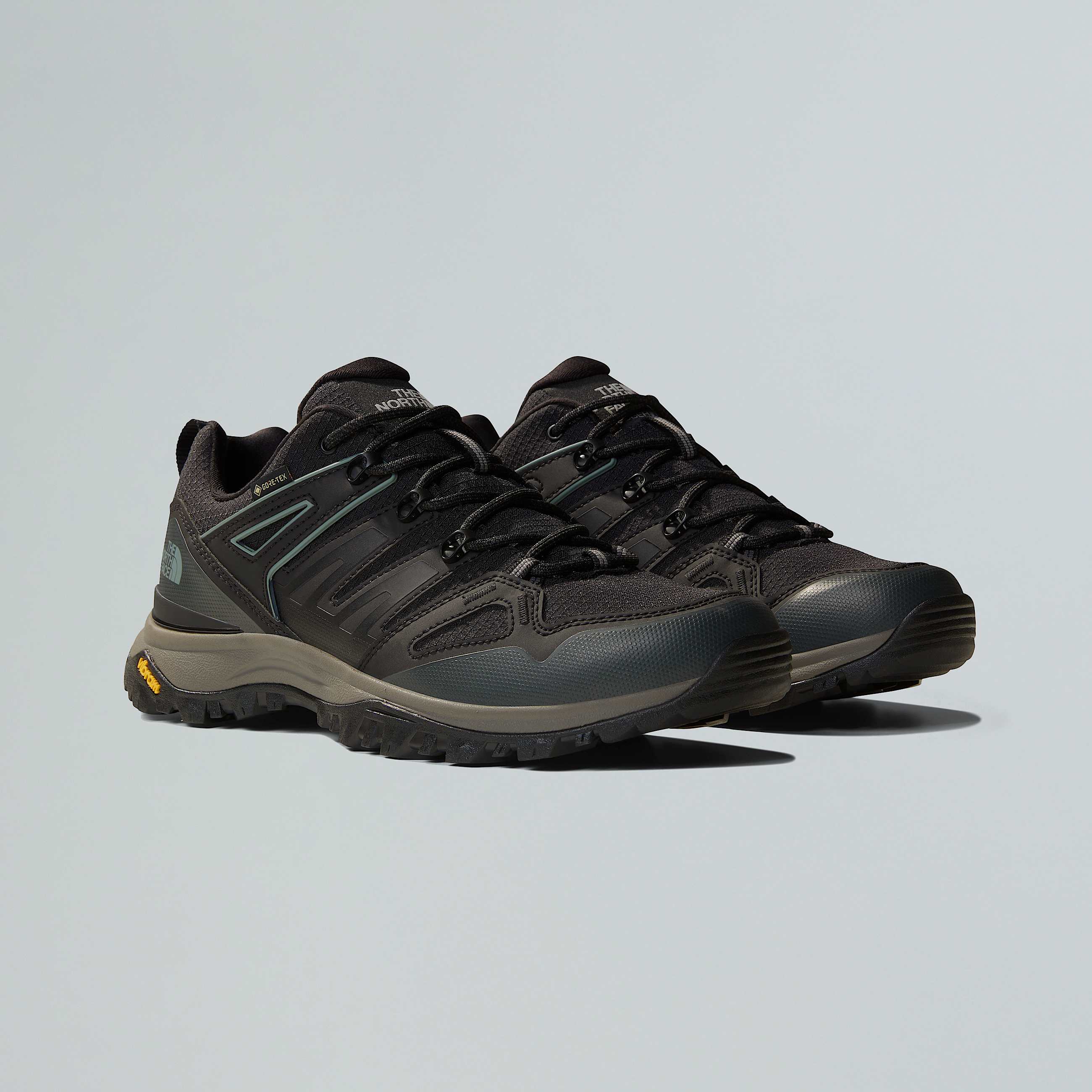 Mens Hedgehog GORETEX Hiking Shoes TNF TNF BlackAsphalt Grey ALT8