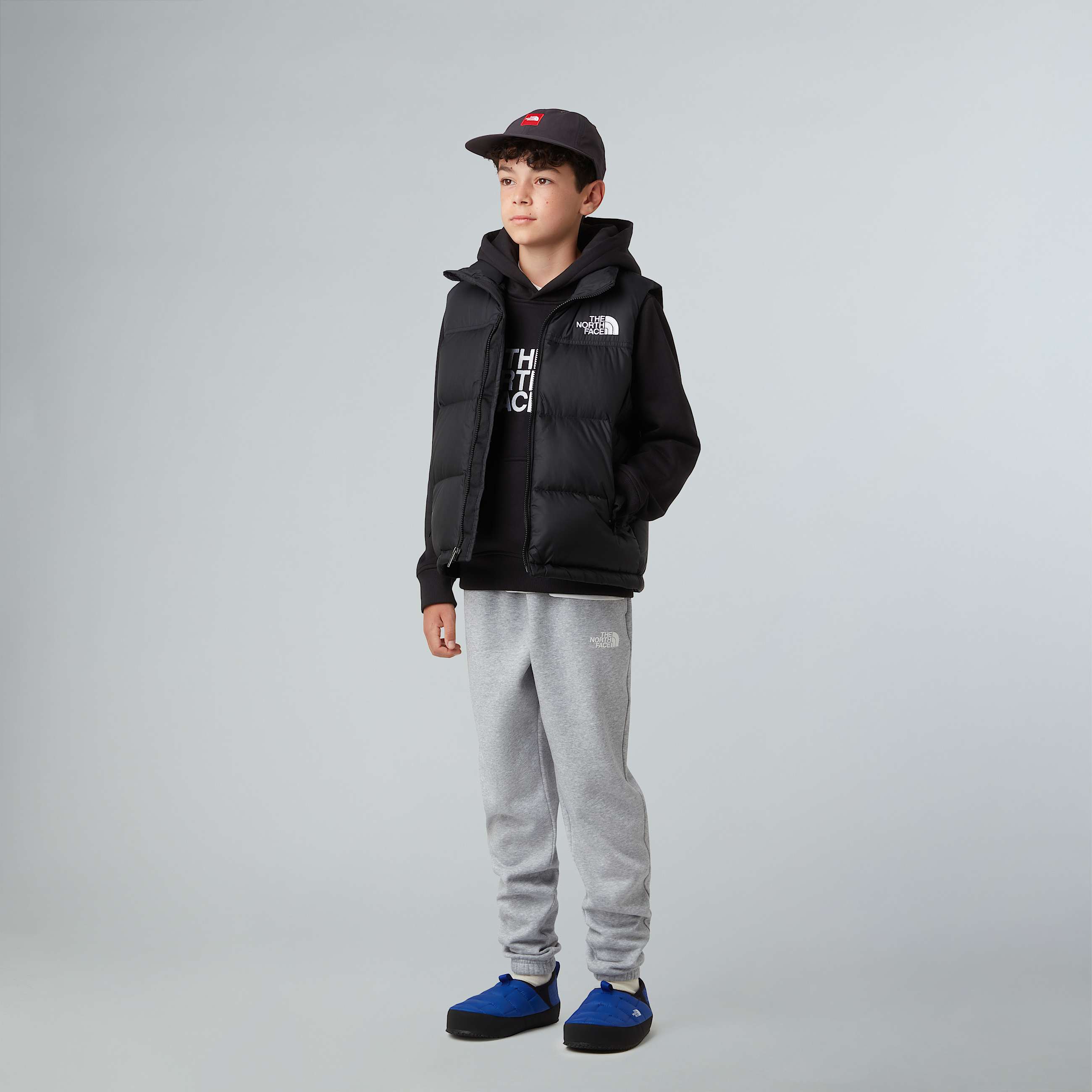 ThermoBall Traction II WinterPantoffeln fr Jugendliche TNF TNF BlueTNF White ALT3