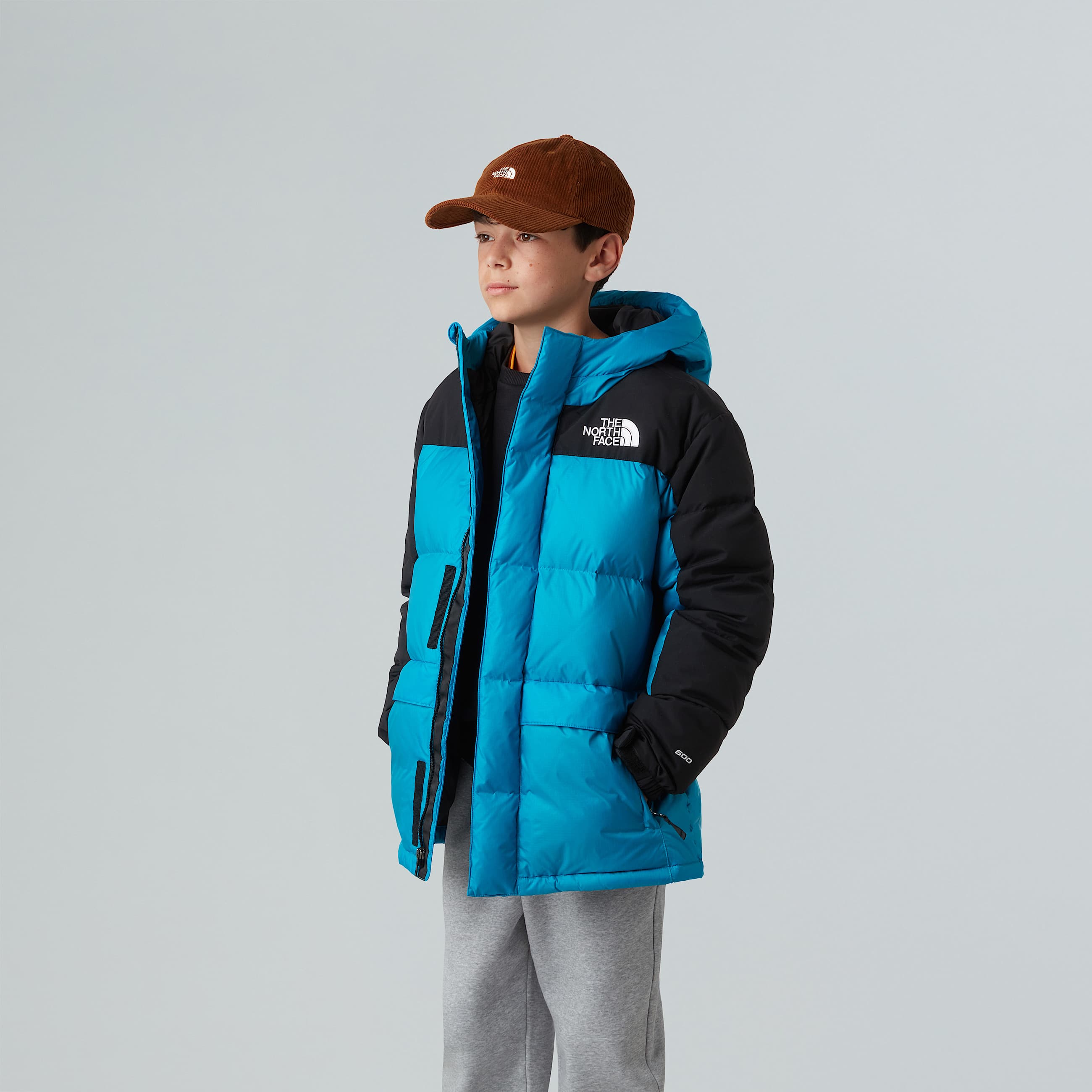 Parka corto in piumino Himalayan da ragazzi TNF ALT3