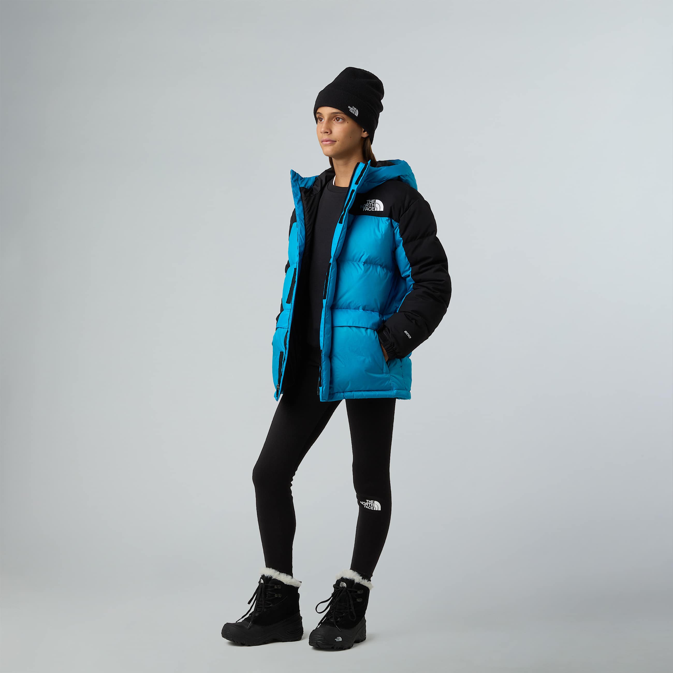 Parka corto in piumino Himalayan da ragazzi TNF ALT7